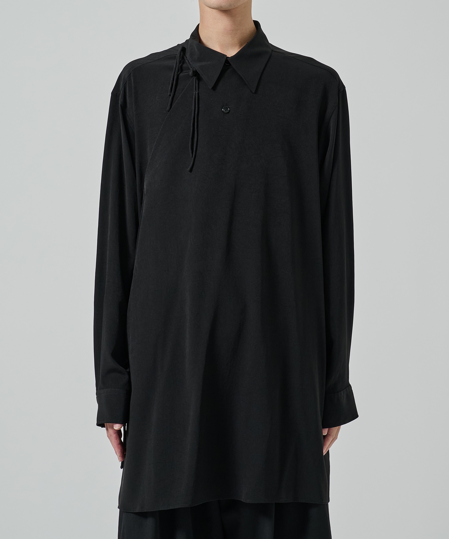 CREPE DE CHINE CHANPA SHIRT GroundY