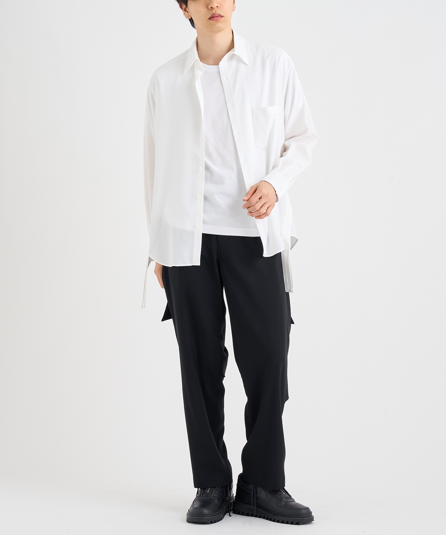 sulvam×UJOH Back&Side Open Shirts sulvam