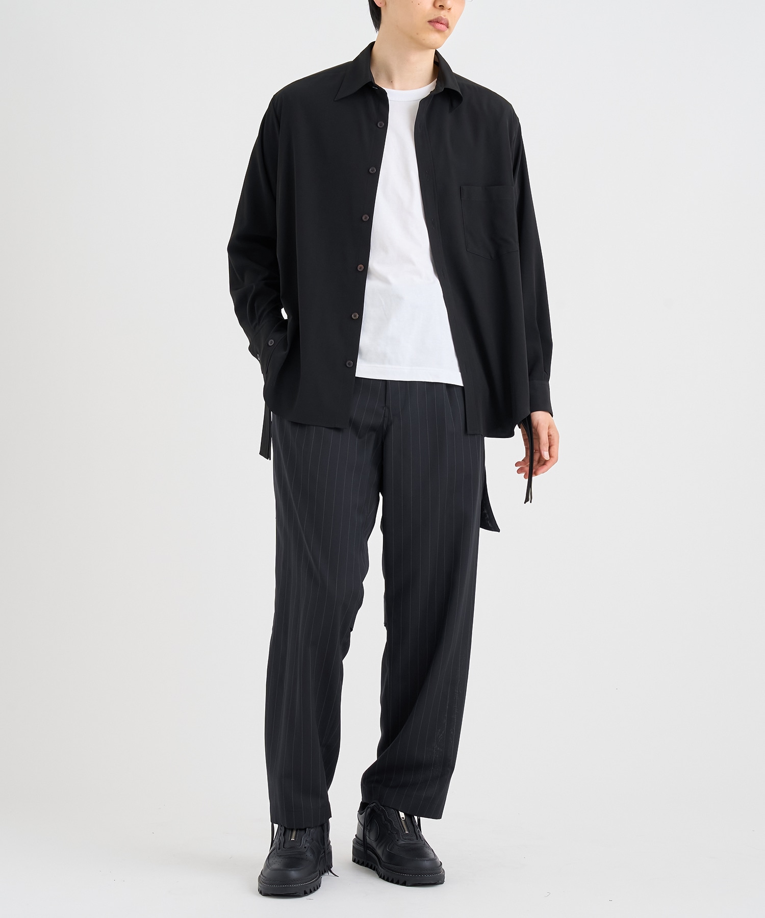 sulvam×UJOH Back&Side Open Shirts sulvam