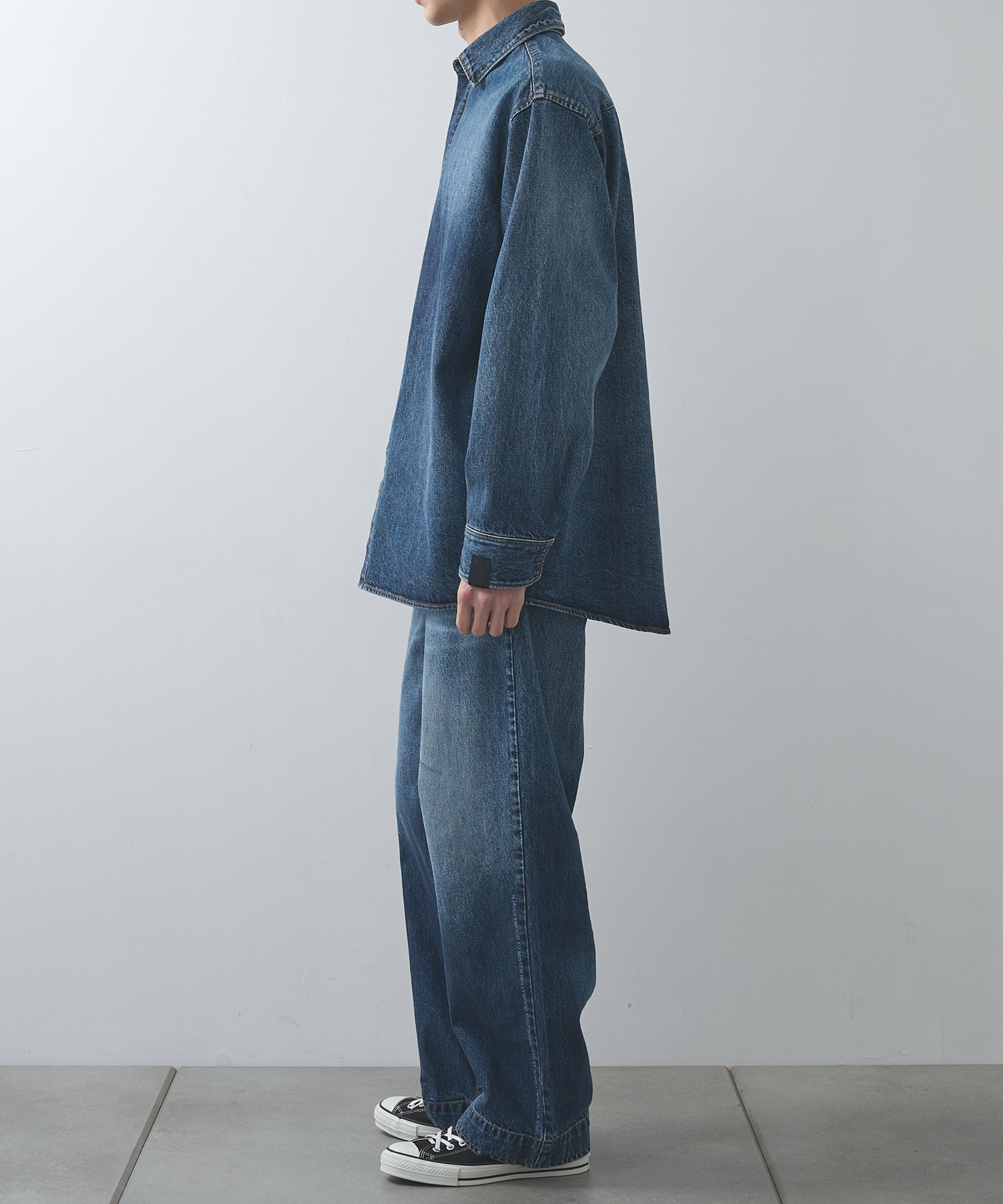 2252-SH22-009-W DENIML/S SHIRTS WASHED N.HOOLYWOOD