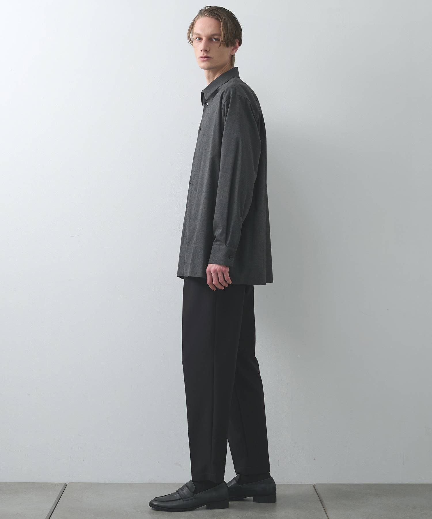 ストラクチャーオーバーシャツ STUDIOUS