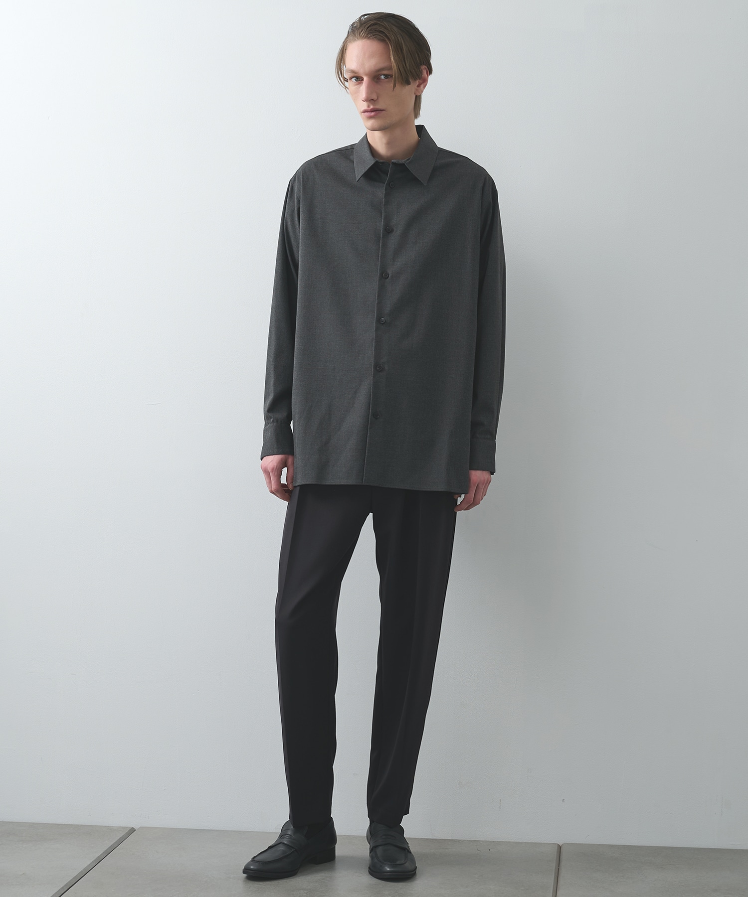 ストラクチャーオーバーシャツ STUDIOUS