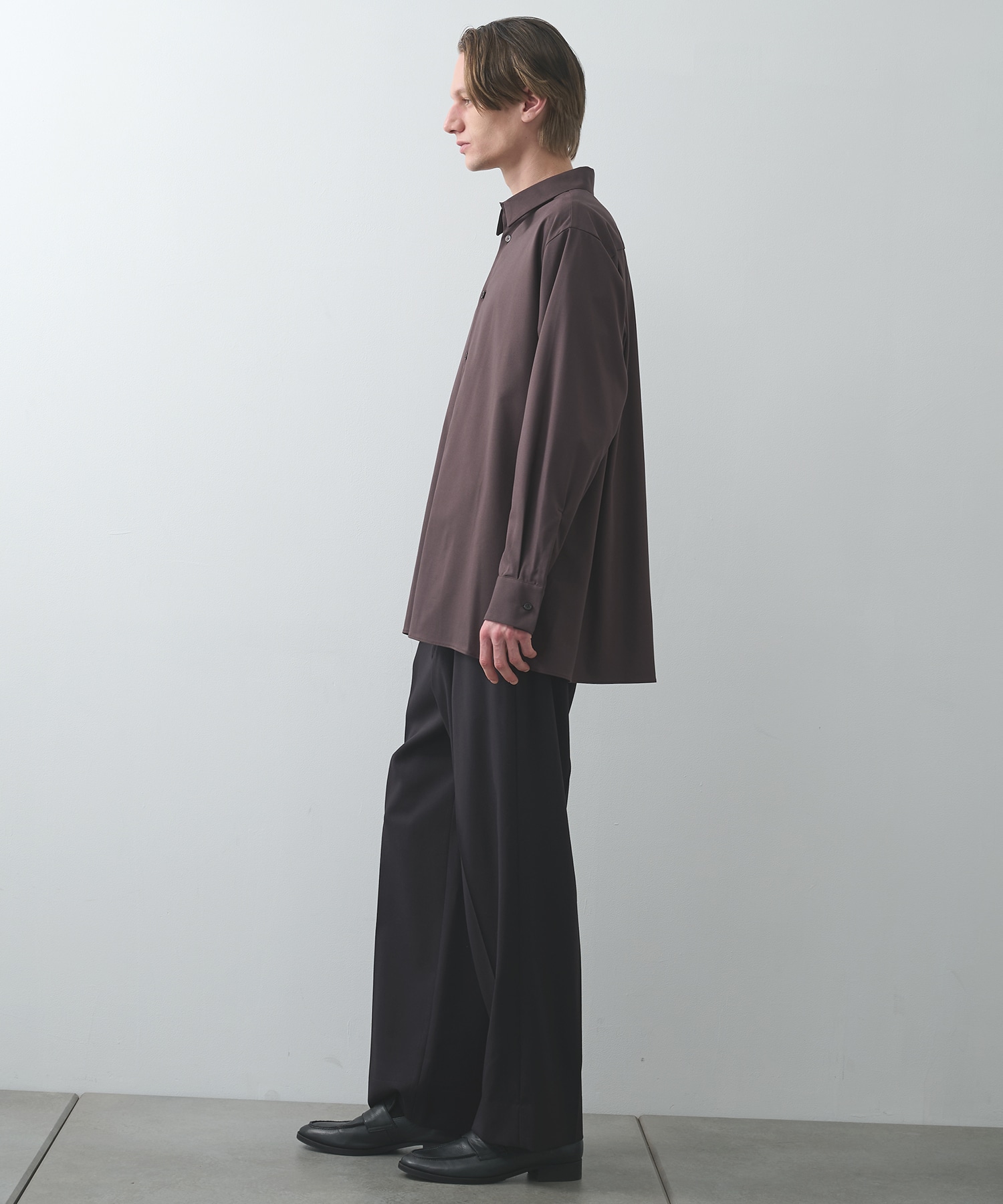 ストラクチャーオーバーシャツ STUDIOUS