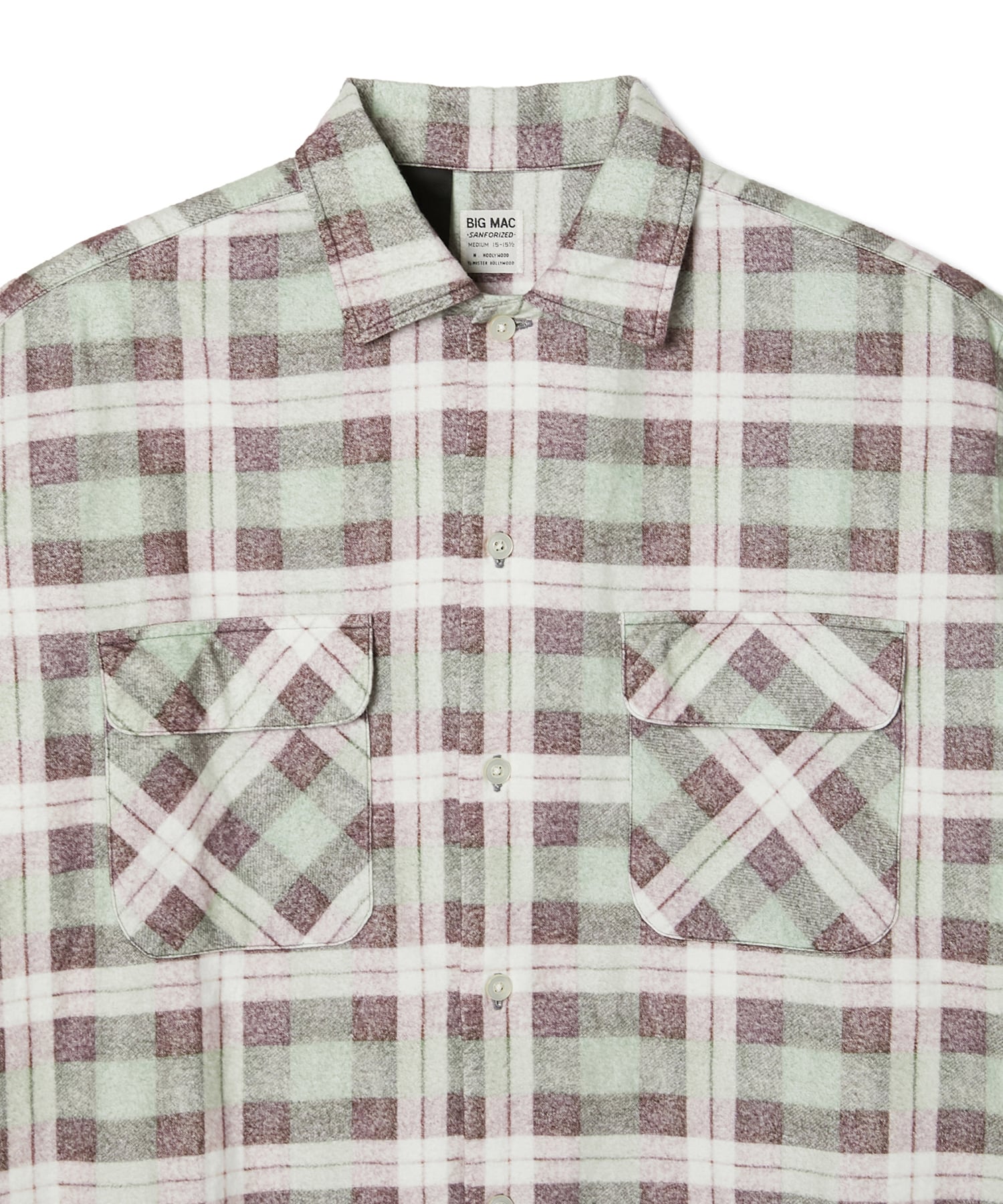 ×BIG MAC 2252-SH60-025 L/S SHIRTS N.HOOLYWOOD