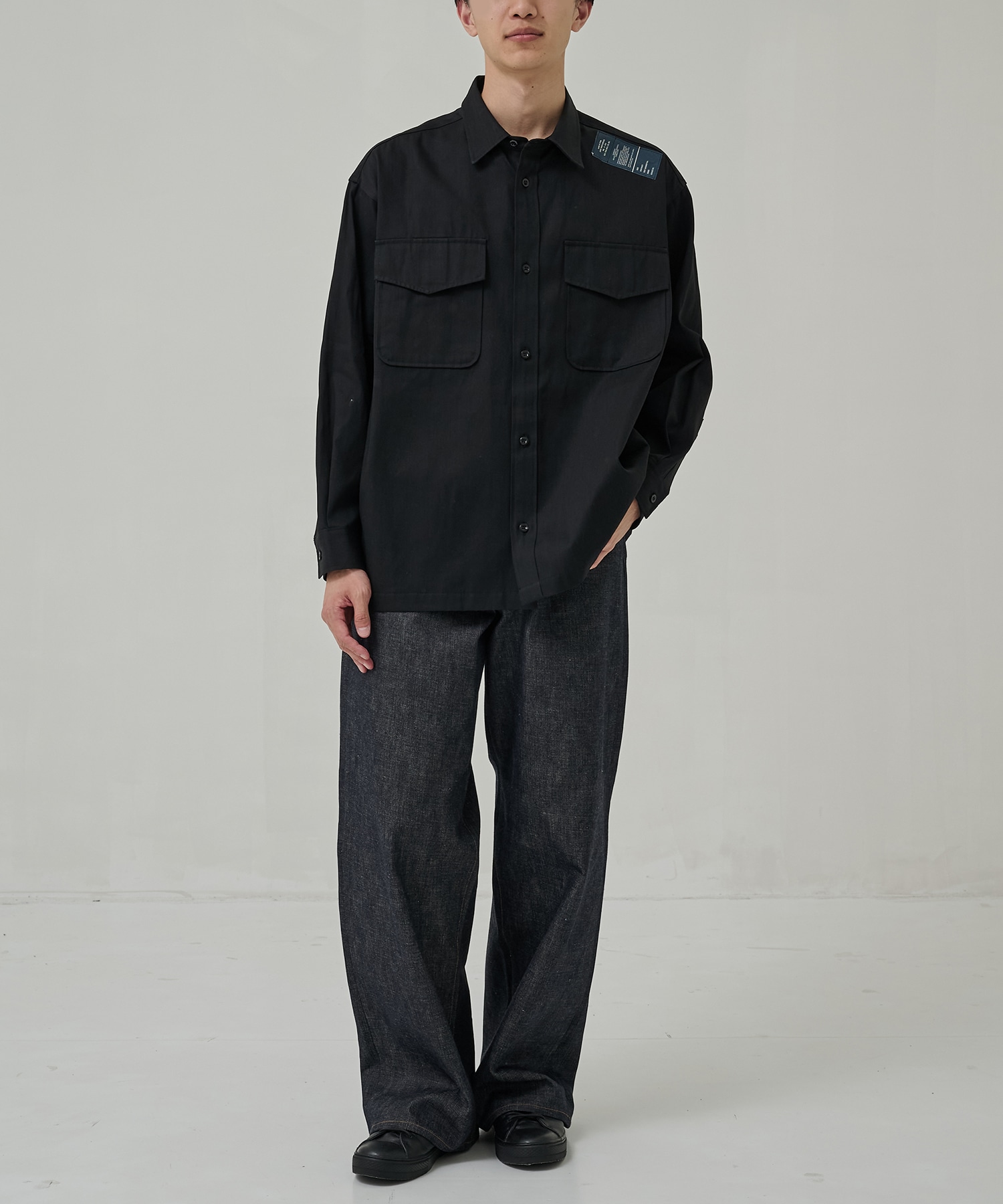 別注 DENIM L/S SHIRTS N.HOOLYWOOD
