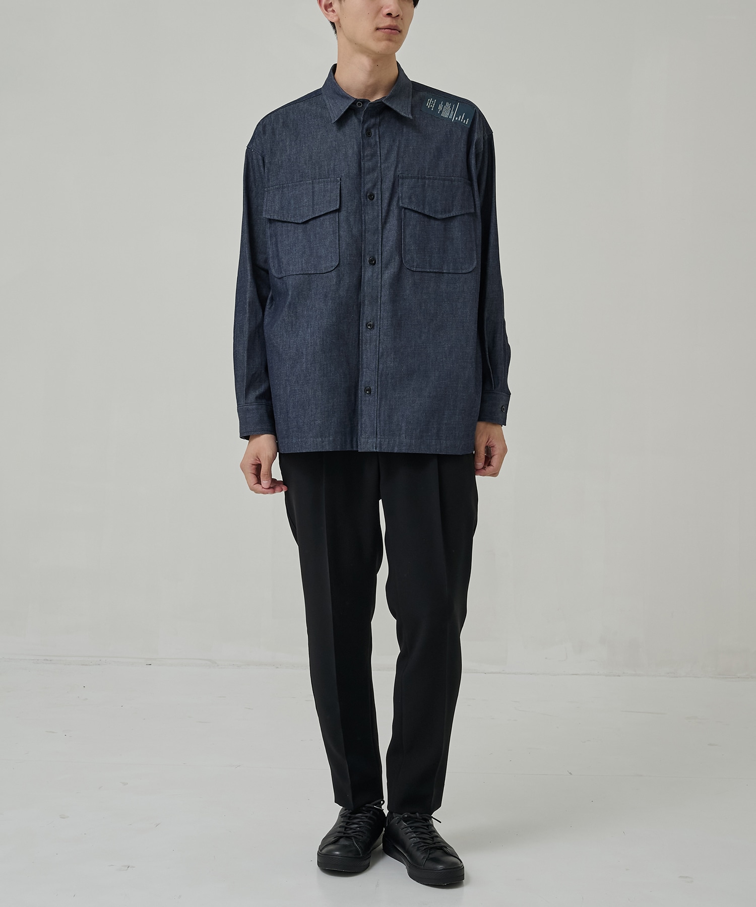 別注 DENIM L/S SHIRTS N.HOOLYWOOD