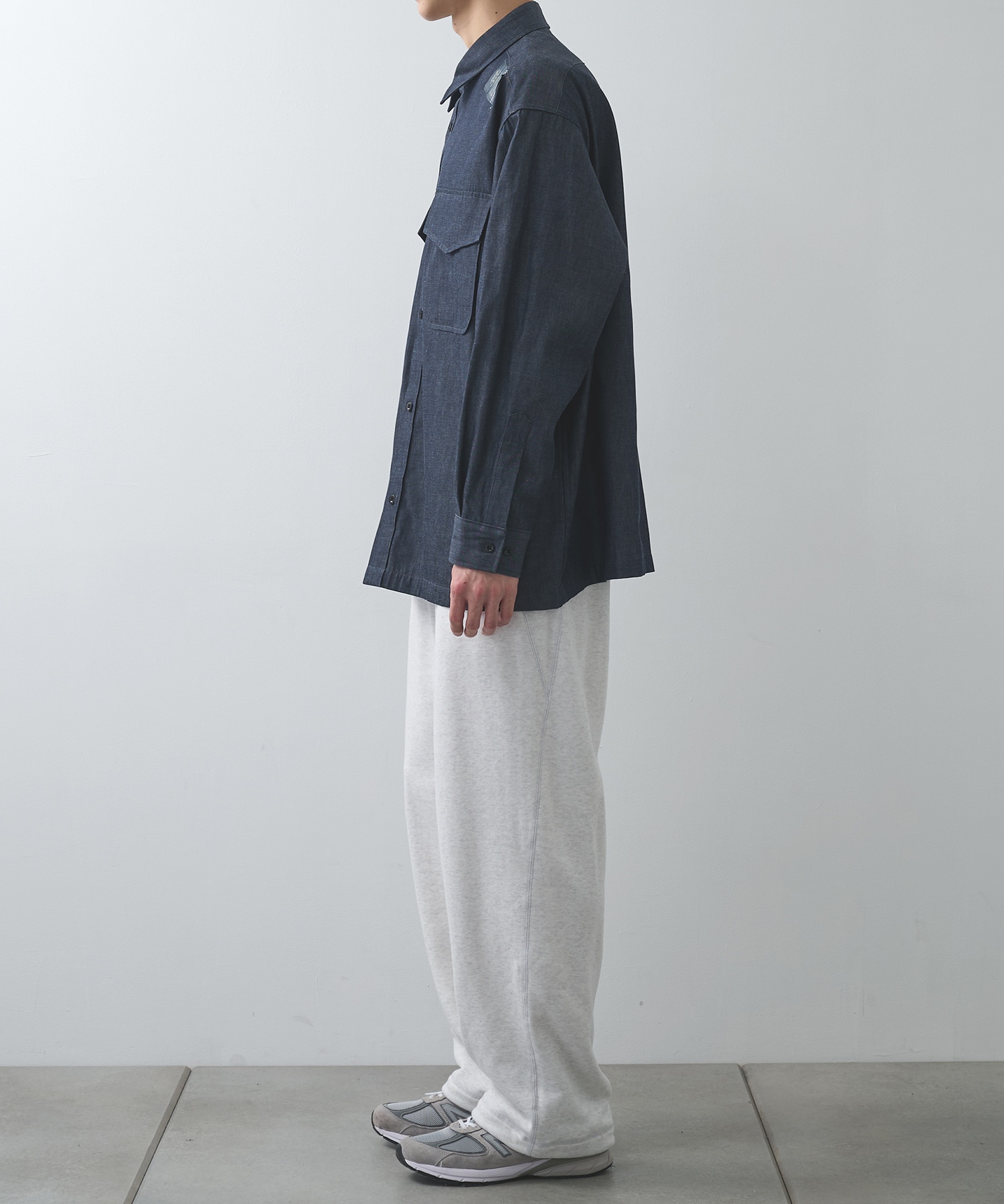 別注 DENIM L/S SHIRTS N.HOOLYWOOD