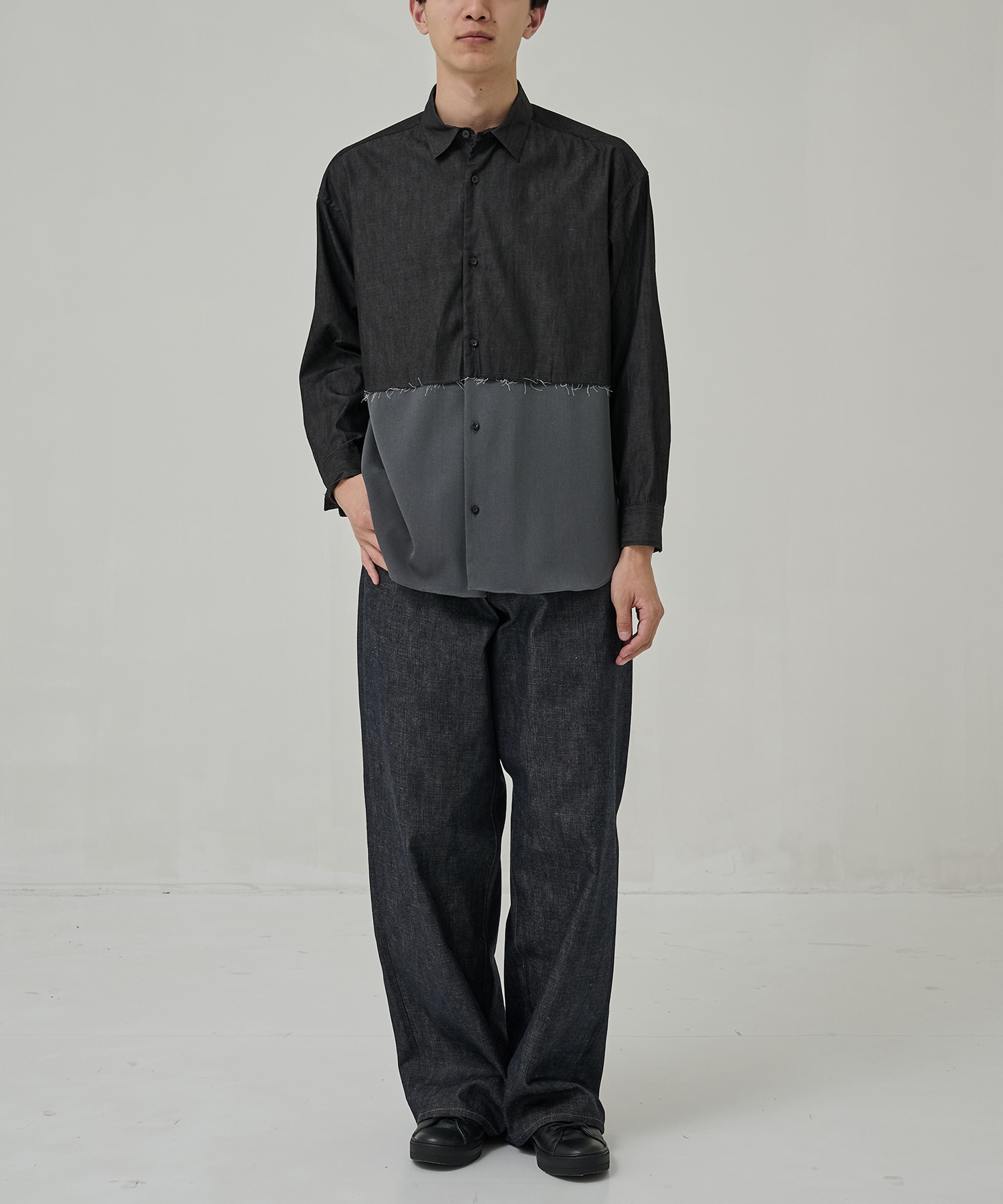別注 SWITCHING L/S SHIRTS N.HOOLYWOOD