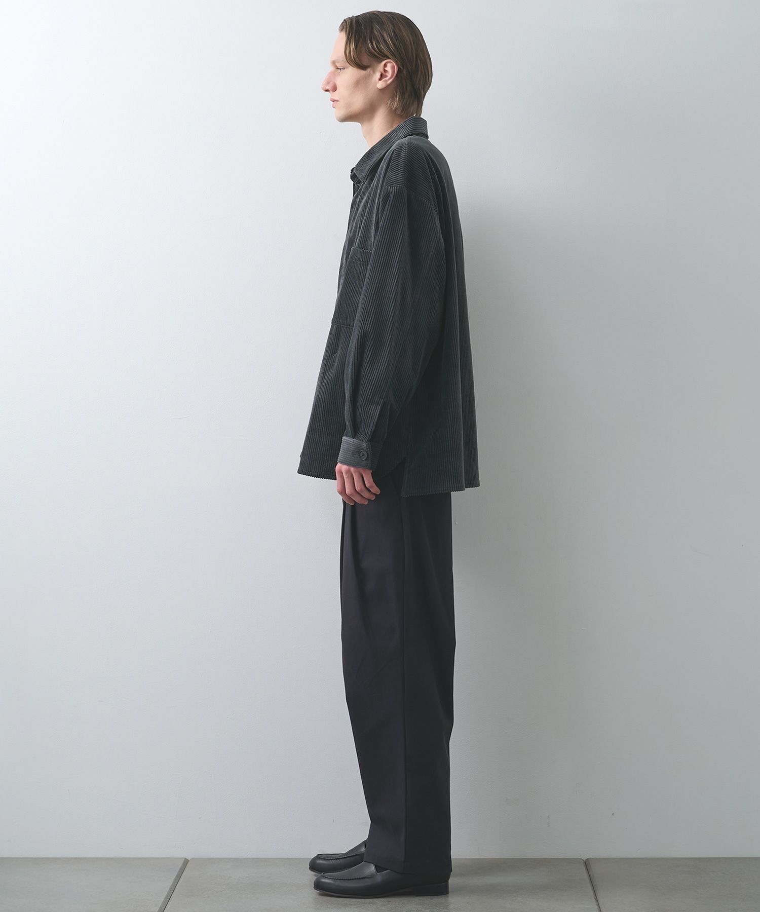 Corduroy shirt jacket STILL BY HAND