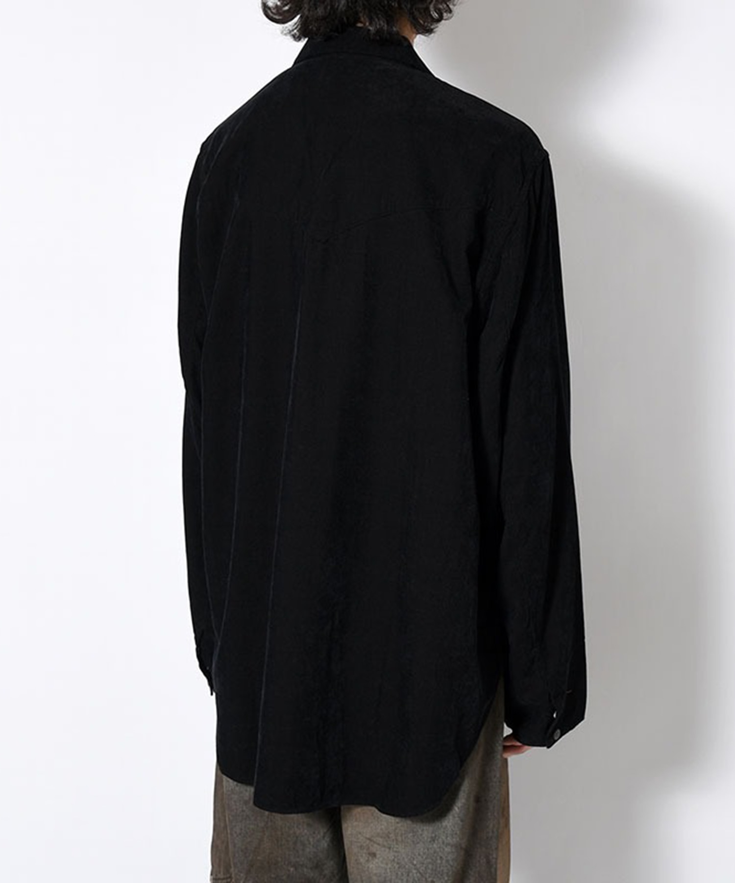 LAPEL SHIRTS- 21W Corduroy Sun Fade Processing saby