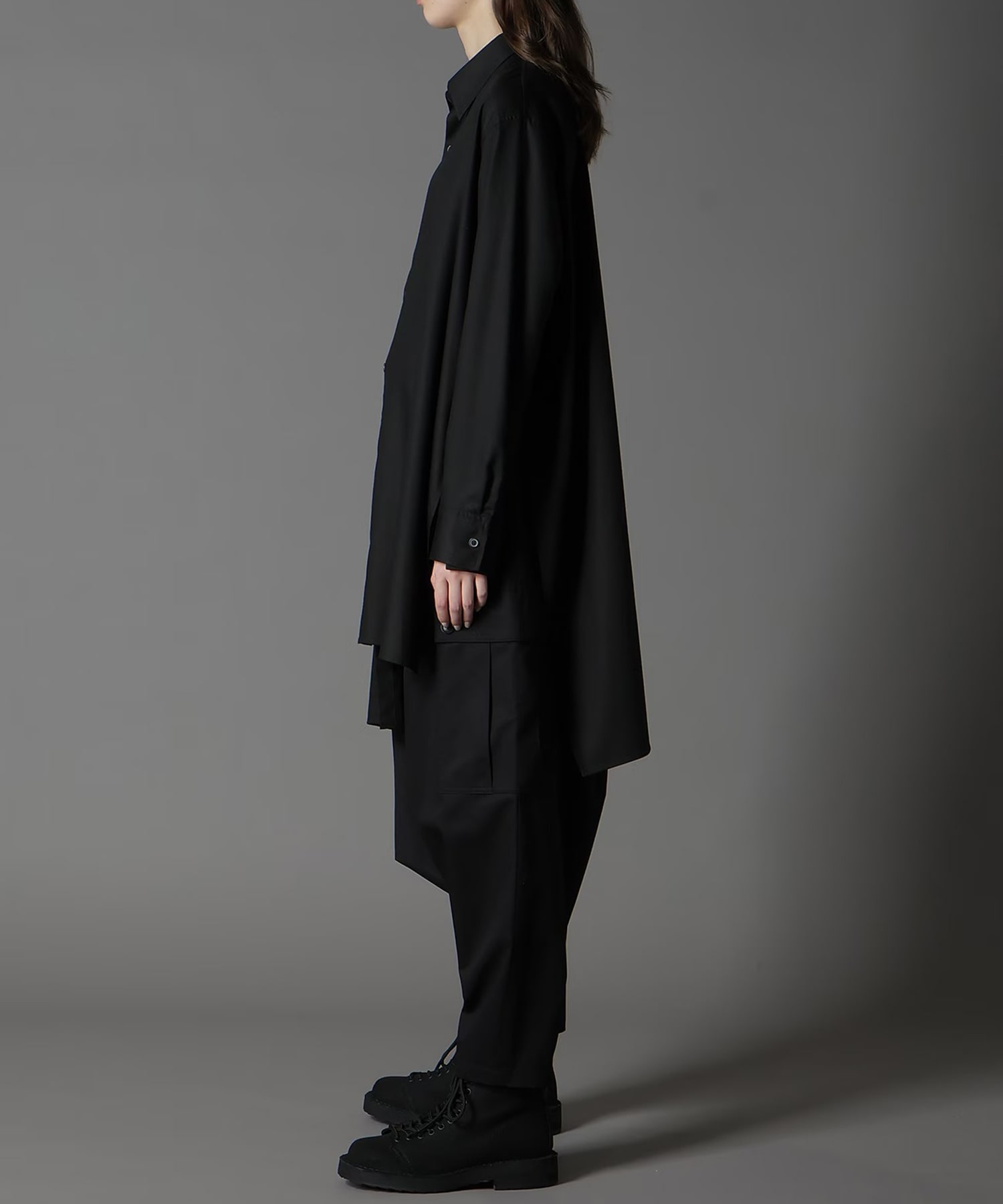 TR VIYELLA ASYMMETERY SHIRT GroundY