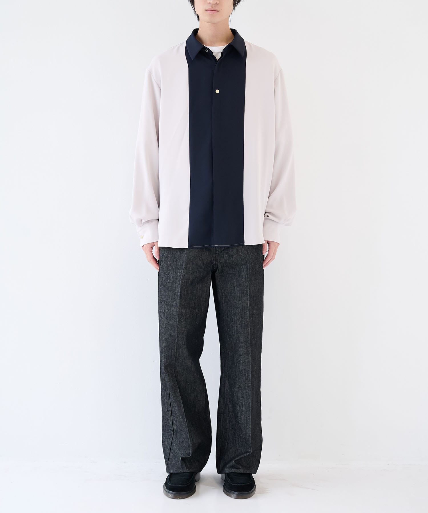 別注 Bi Color Shirt CULLNI