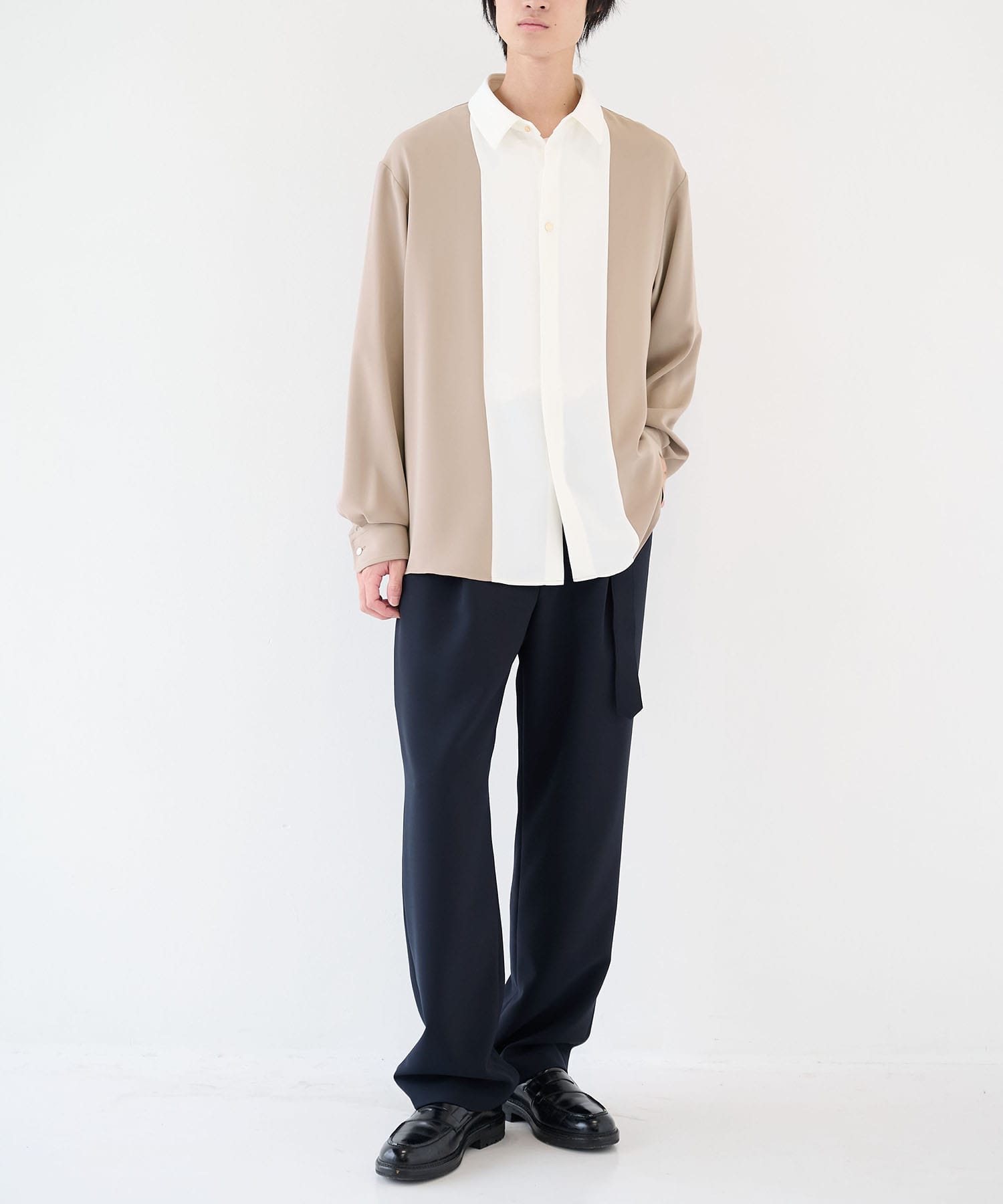 別注 Bi Color Shirt CULLNI