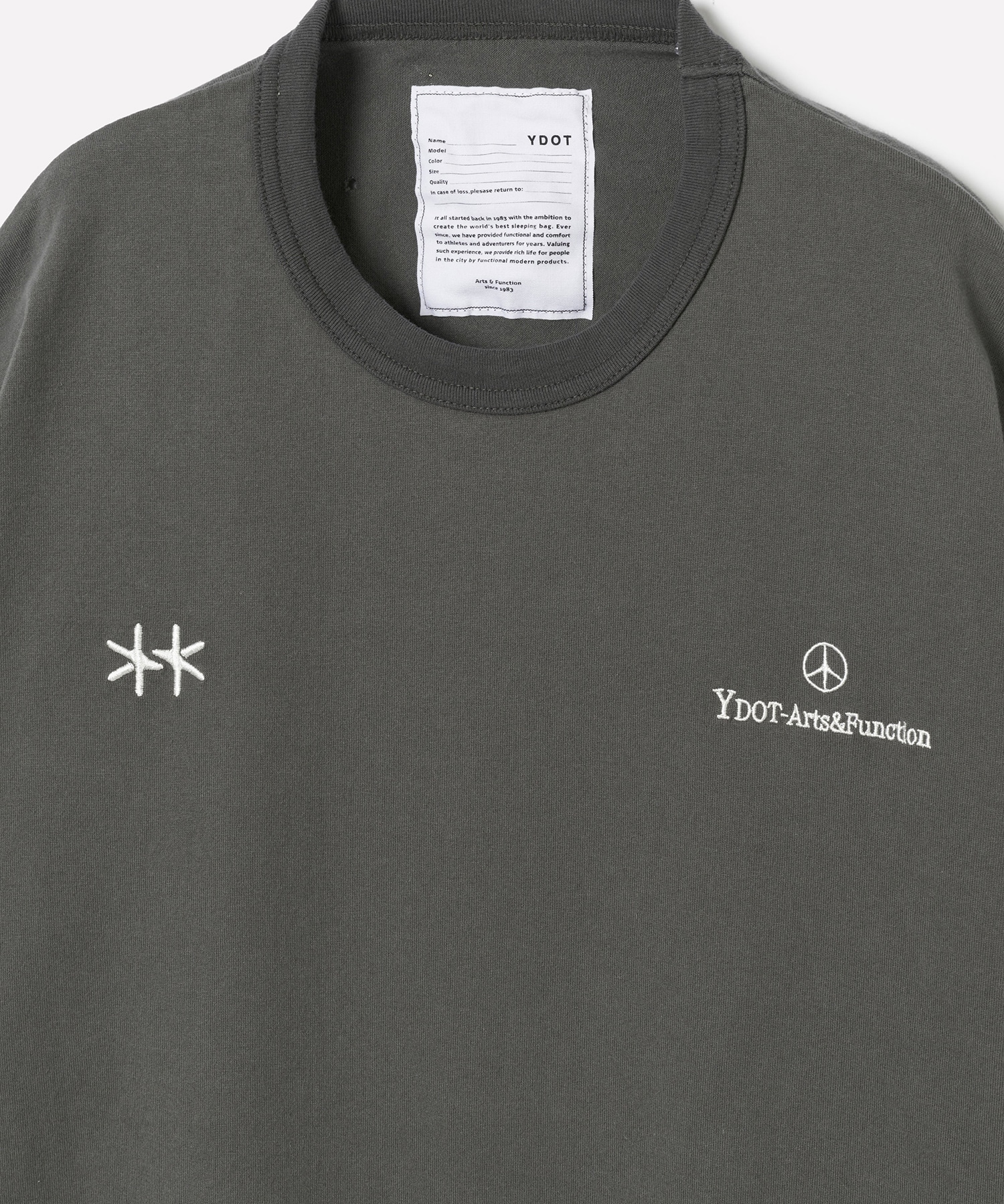 MELT HOLE ARCHITECTURAL TSHIRT YDOT