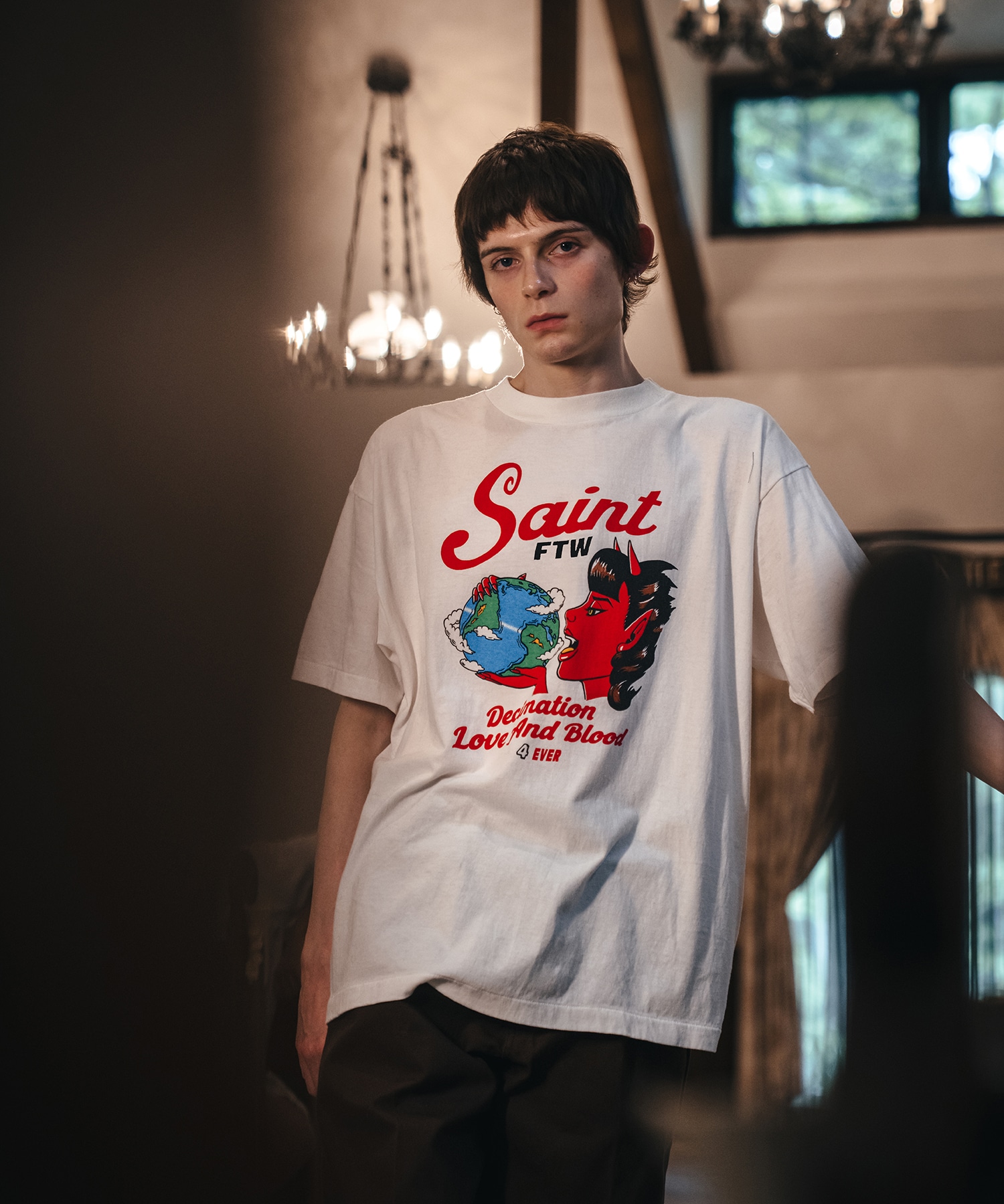 SM-HR1-0000-023/SS TEE/SAINT DEVIL SAINT M××××××
