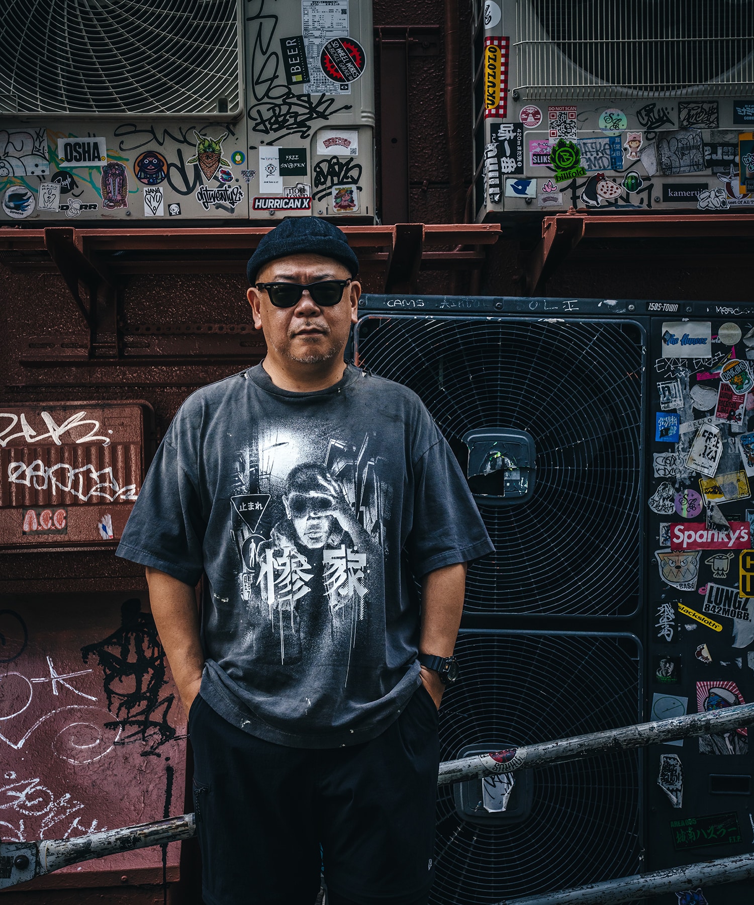 GS_SS TEE / 惨家-zange- / SM-HR1-0000-C25 SAINT M××××××