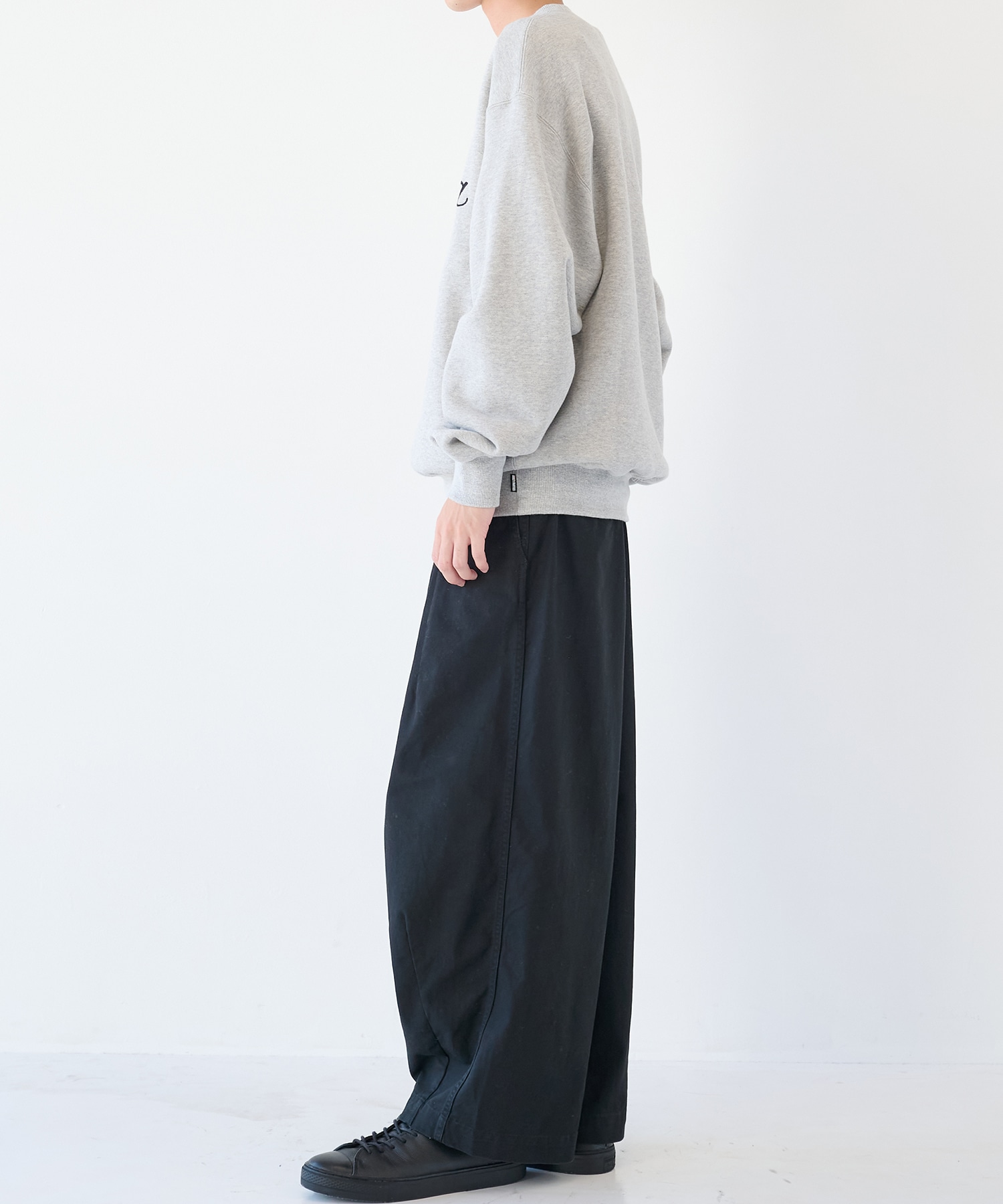 MIDDLE WEIGHT CREW NECK SWEAT SHIRT ( TYPE-1 ) WACKO MARIA