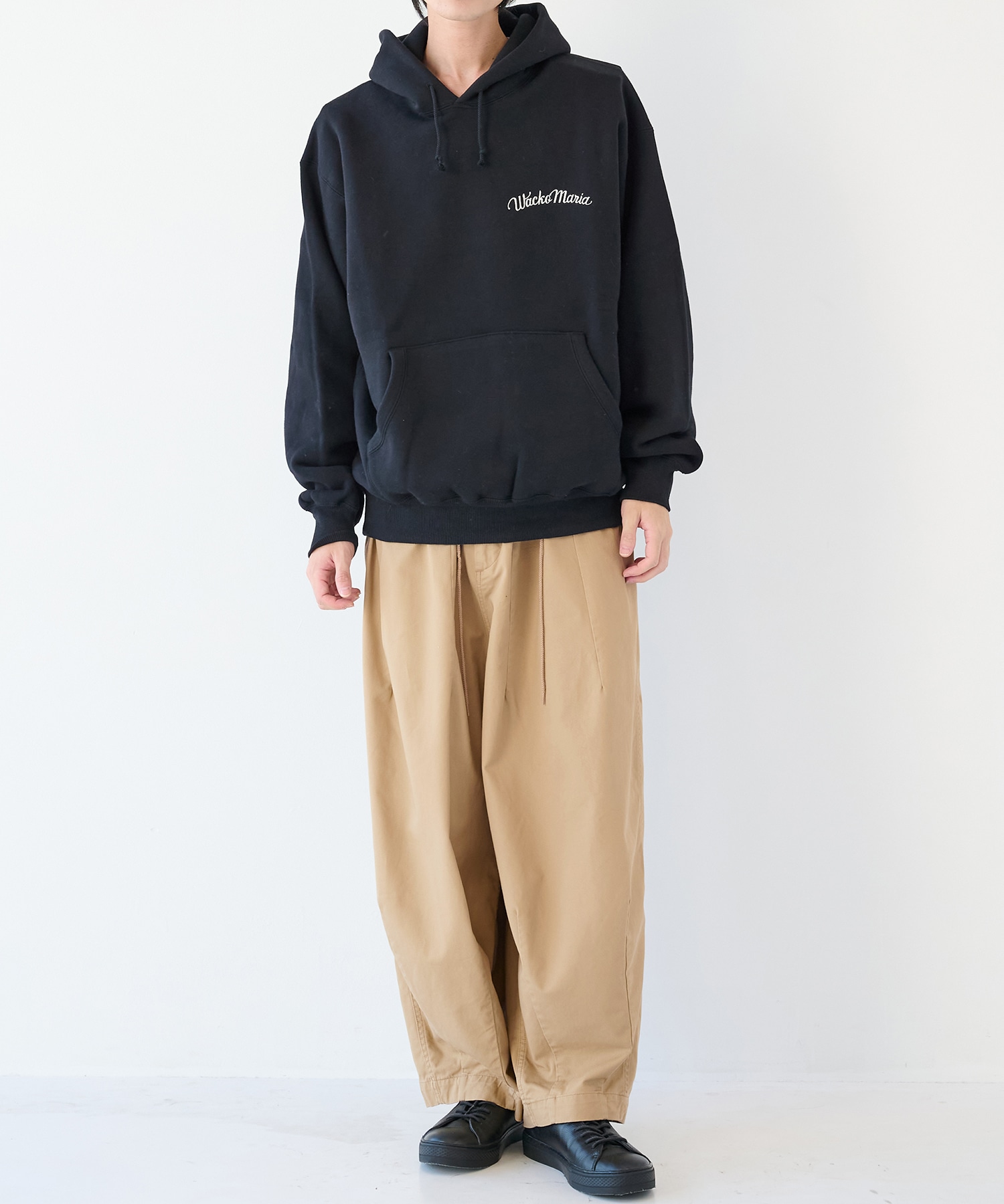 MIDDLE WEIGHT PULLOVER HOODED SWEAT SHIRT ( TYPE-2 ) WACKO MARIA