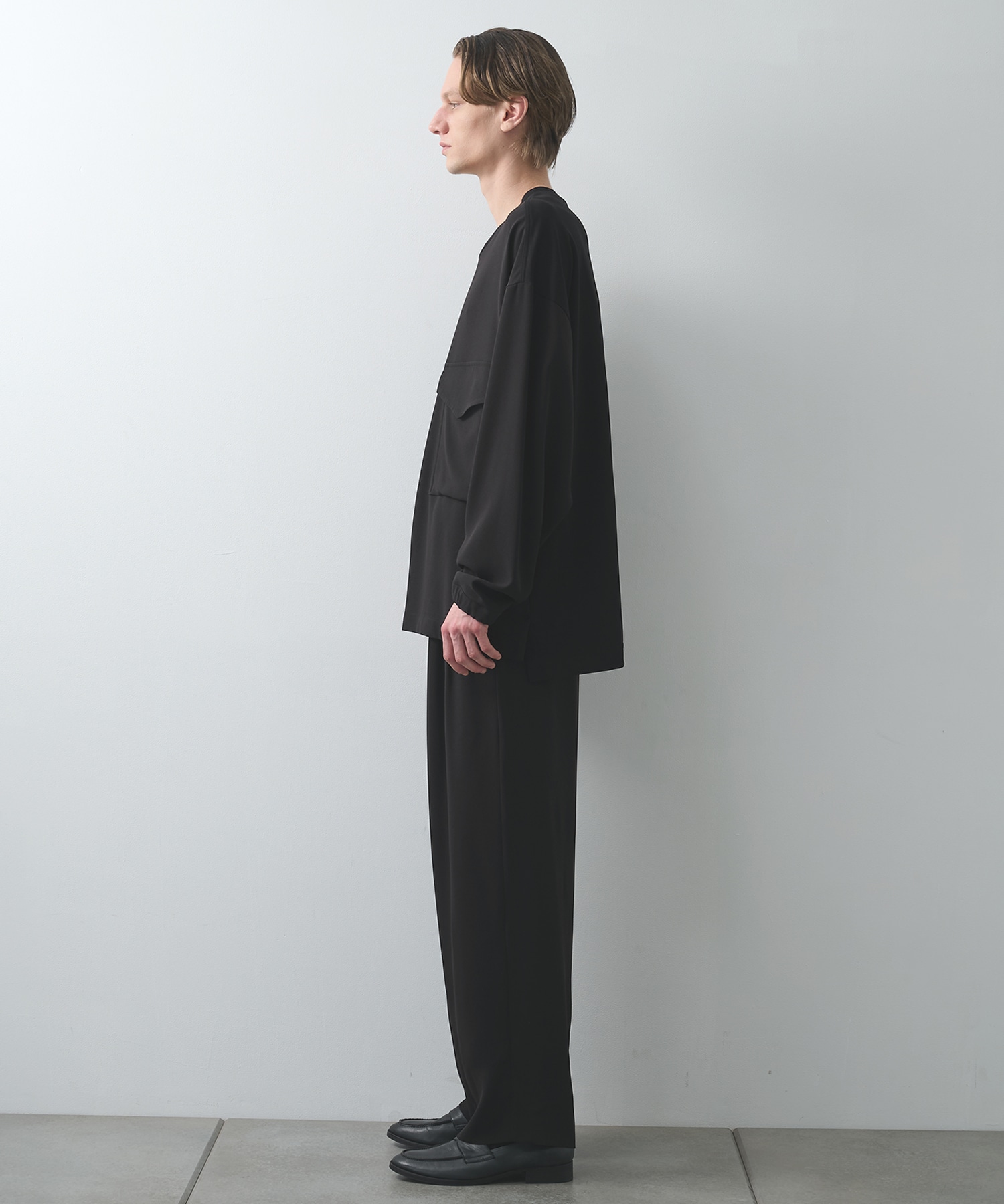 Pocket Long Sleeve Pullover UJOH HOMME