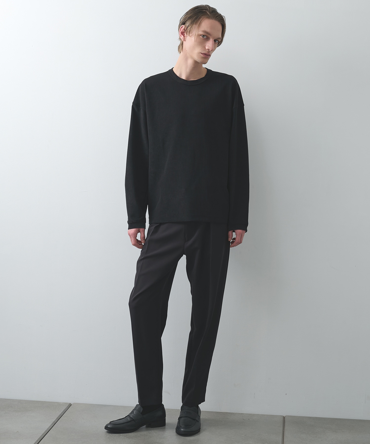 ナロープリーツスウェット STUDIOUS