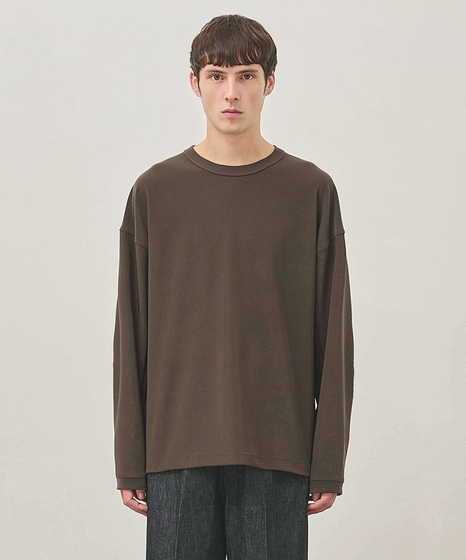 ナロープリーツスウェット STUDIOUS