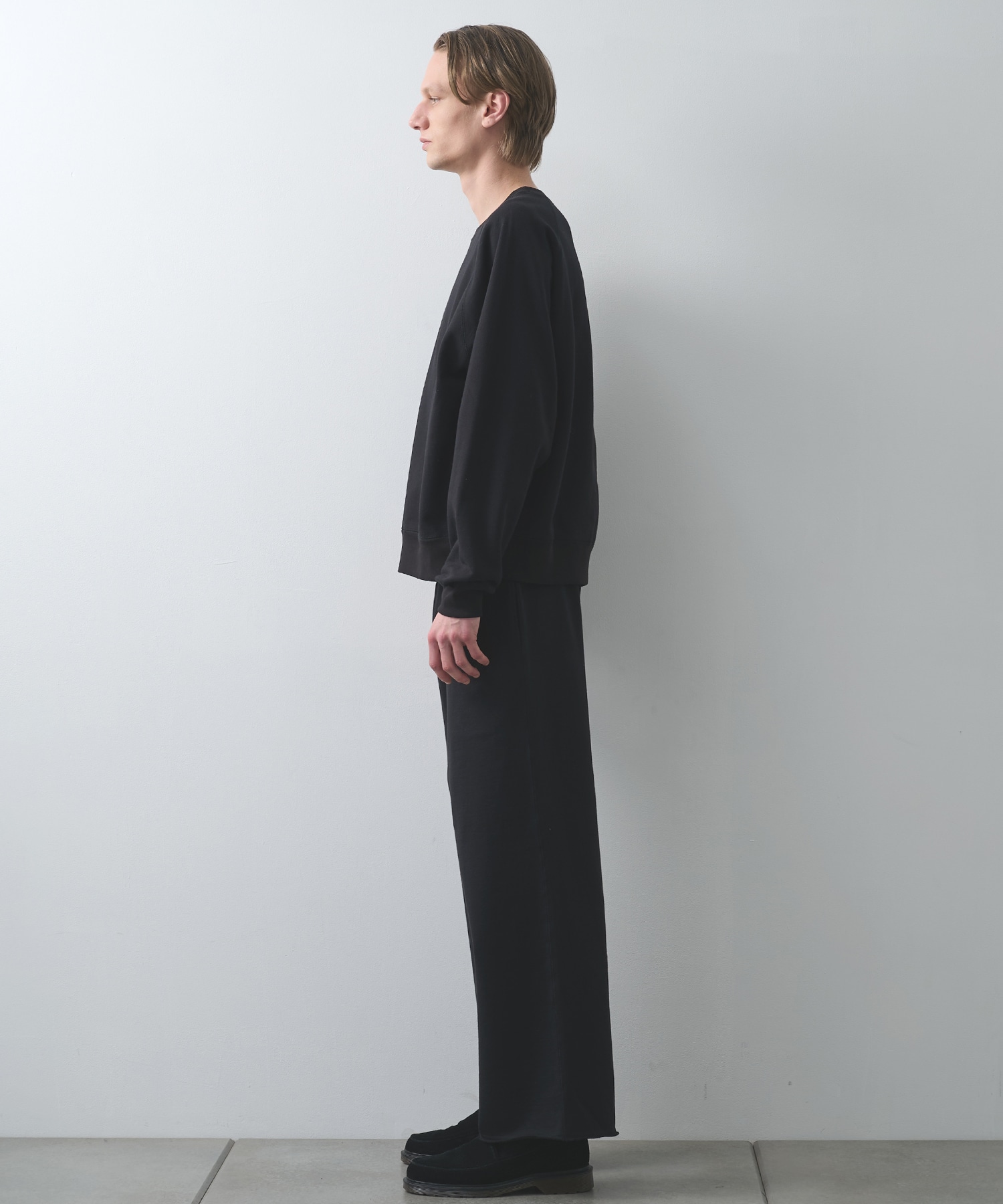 リサイクルスビンオーガニックコットン裏毛 / ラグランクルーネック MARKAWARE/marka