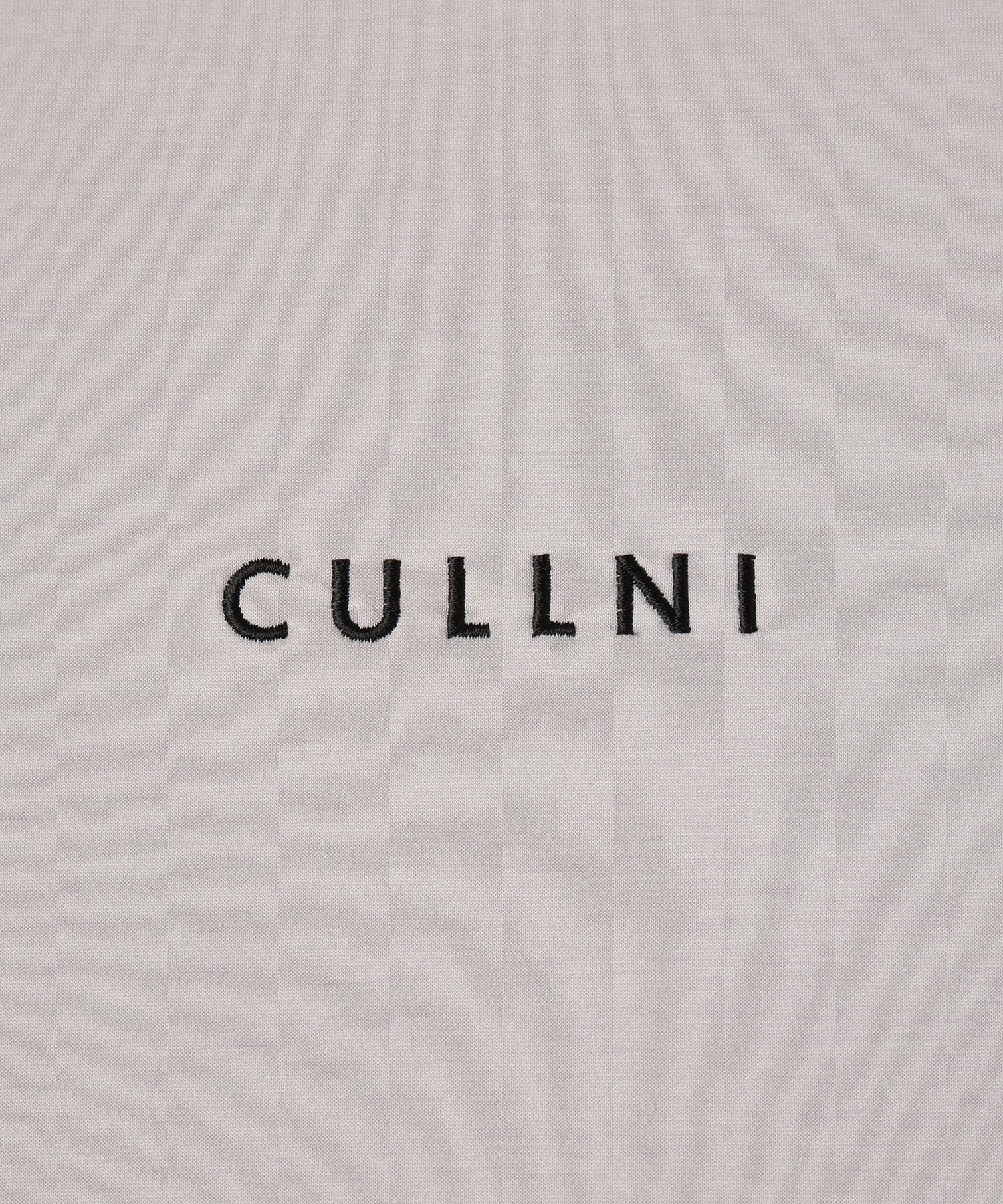CULLNI Logo Embroidery Long Sleeve Pullover CULLNI