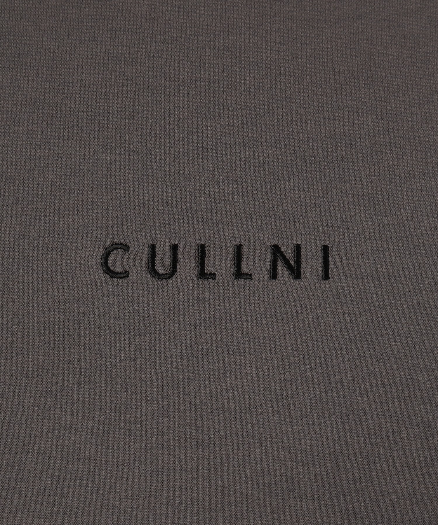 CULLNI Logo Embroidery Long Sleeve Pullover CULLNI