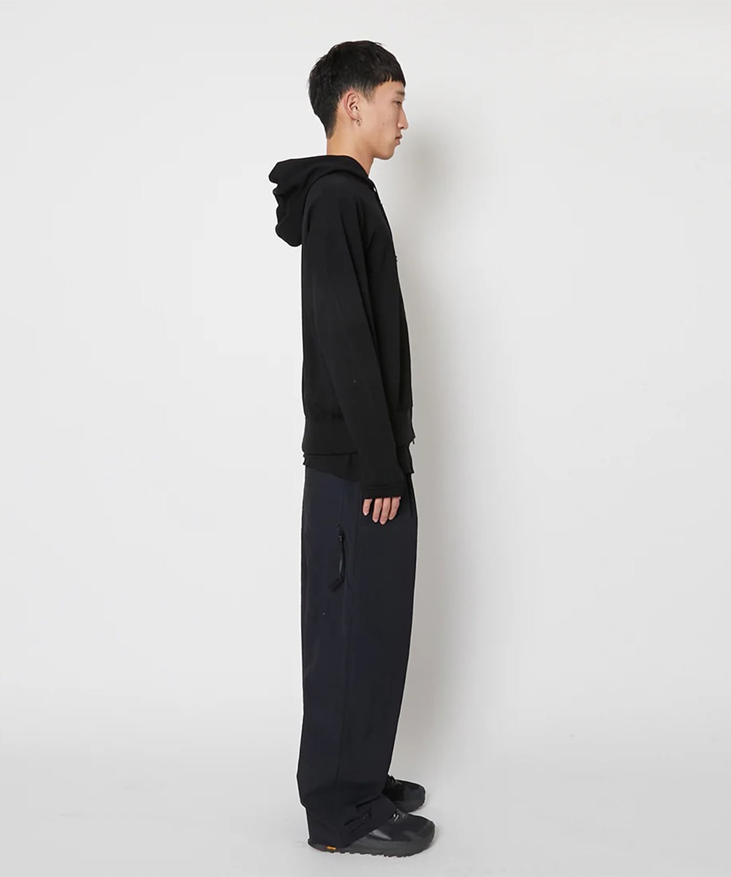 Super 140s /130s Melino Wool Zip Up Parka Product Twelve