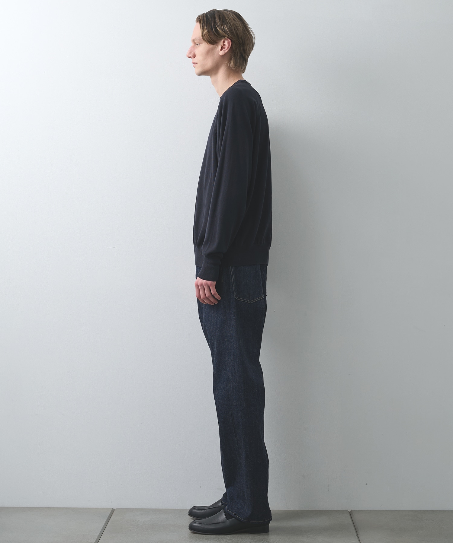 Cotton/silk pullover STILL BY HAND