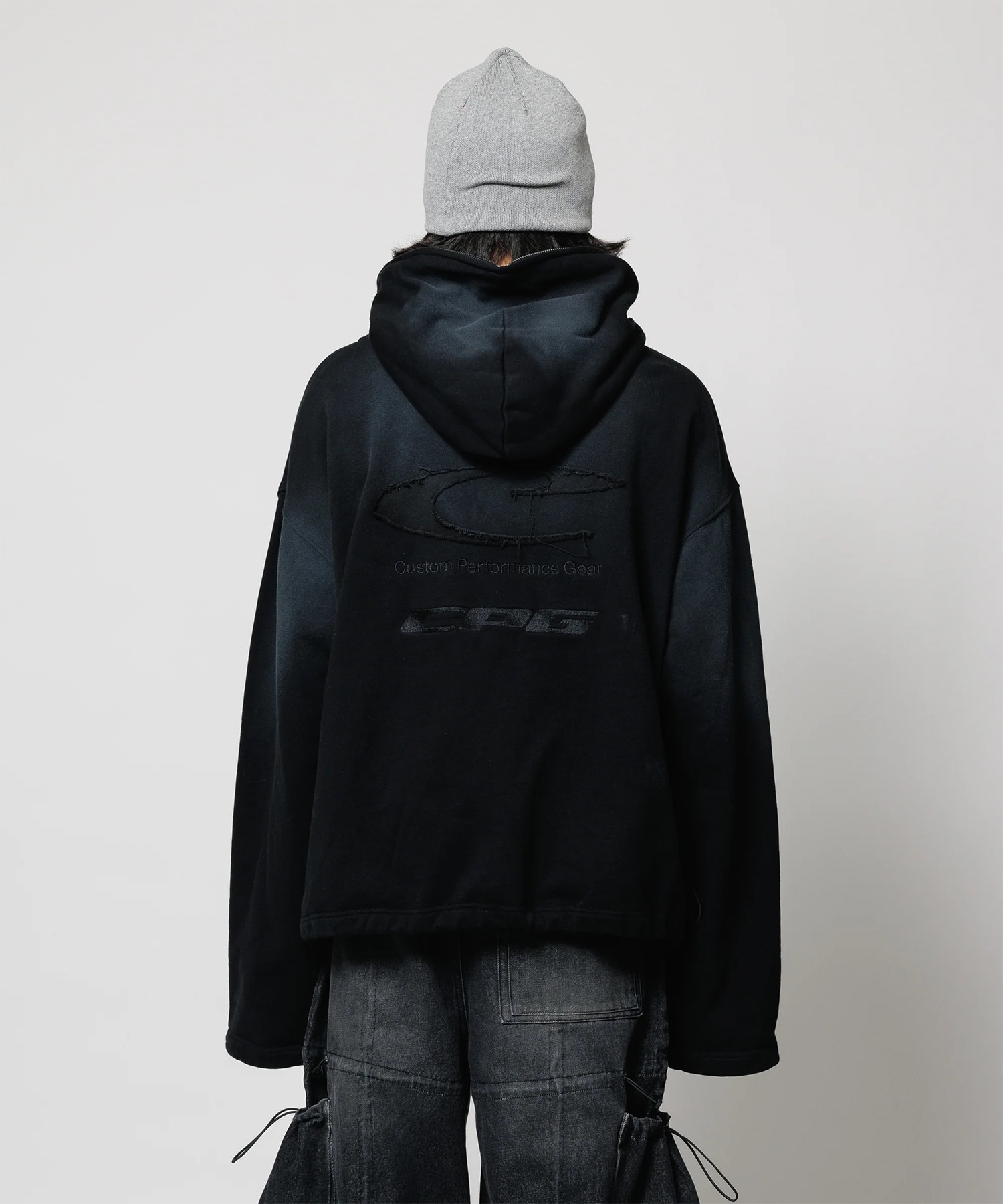 CPG LOGO FADE ZIP HOODIE CPG