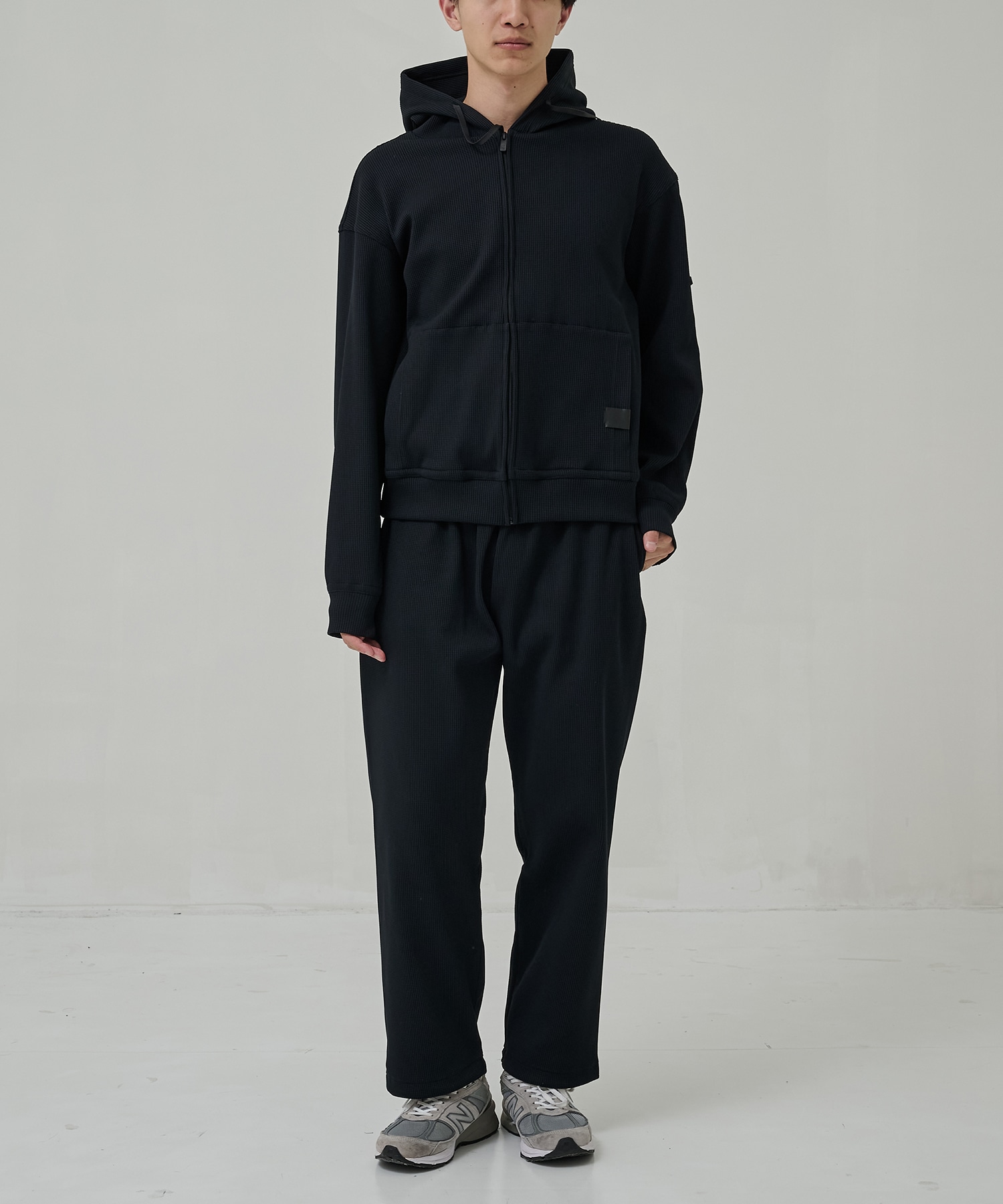 別注 WAFFLE ZIP UP HOODIE N.HOOLYWOOD