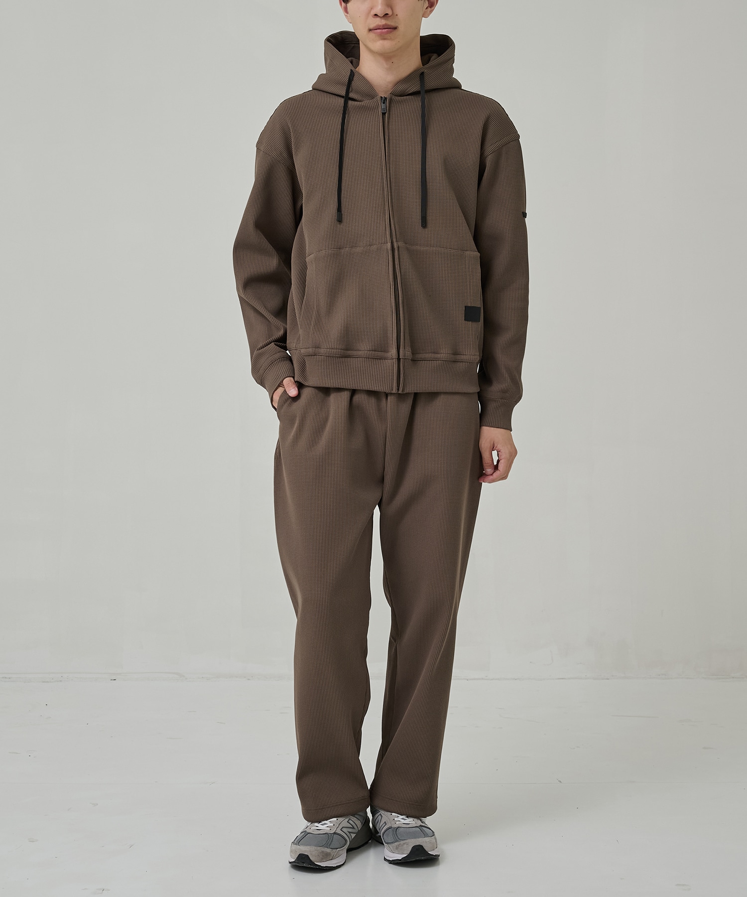別注 WAFFLE ZIP UP HOODIE N.HOOLYWOOD