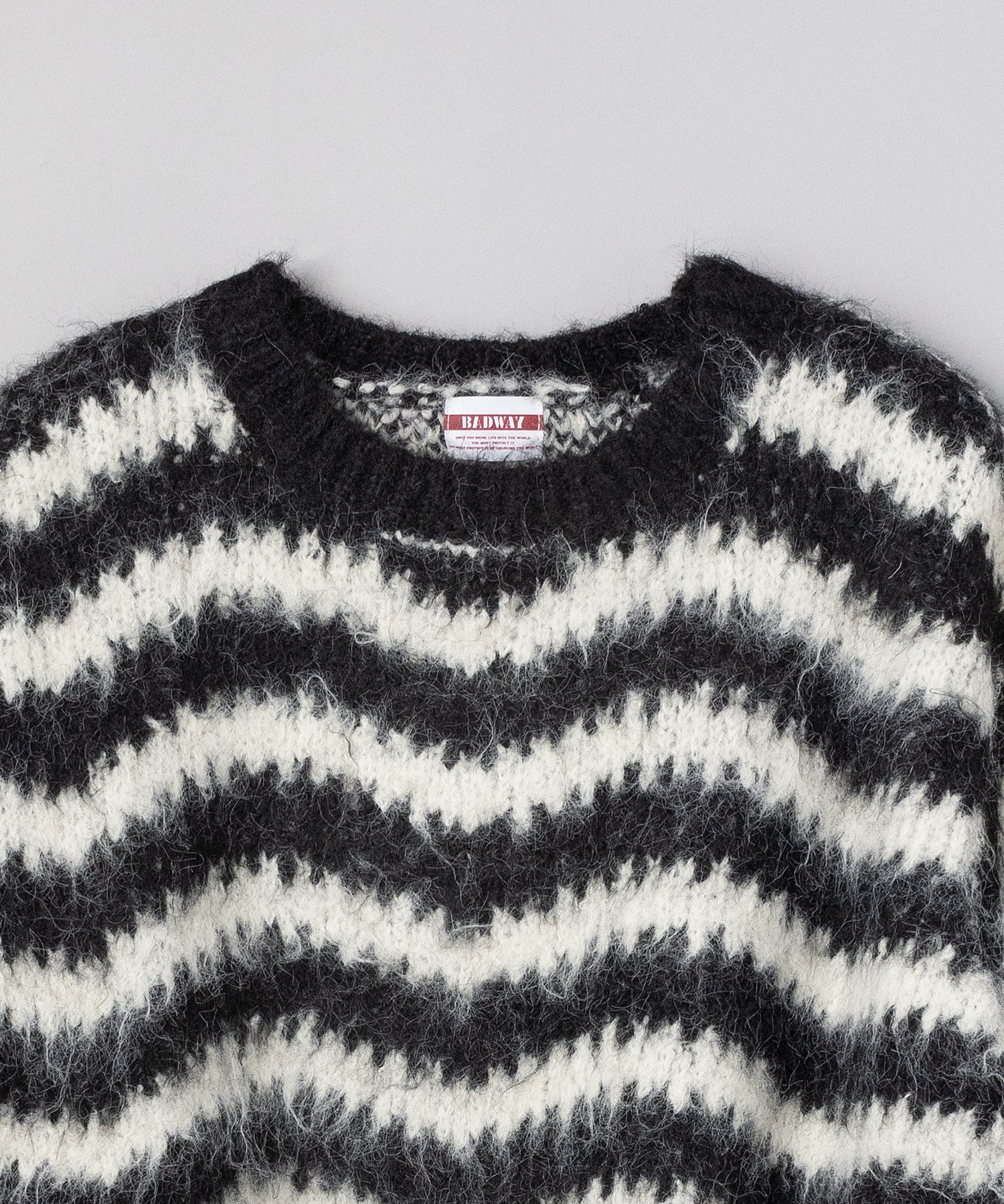 wave knit BADWAY