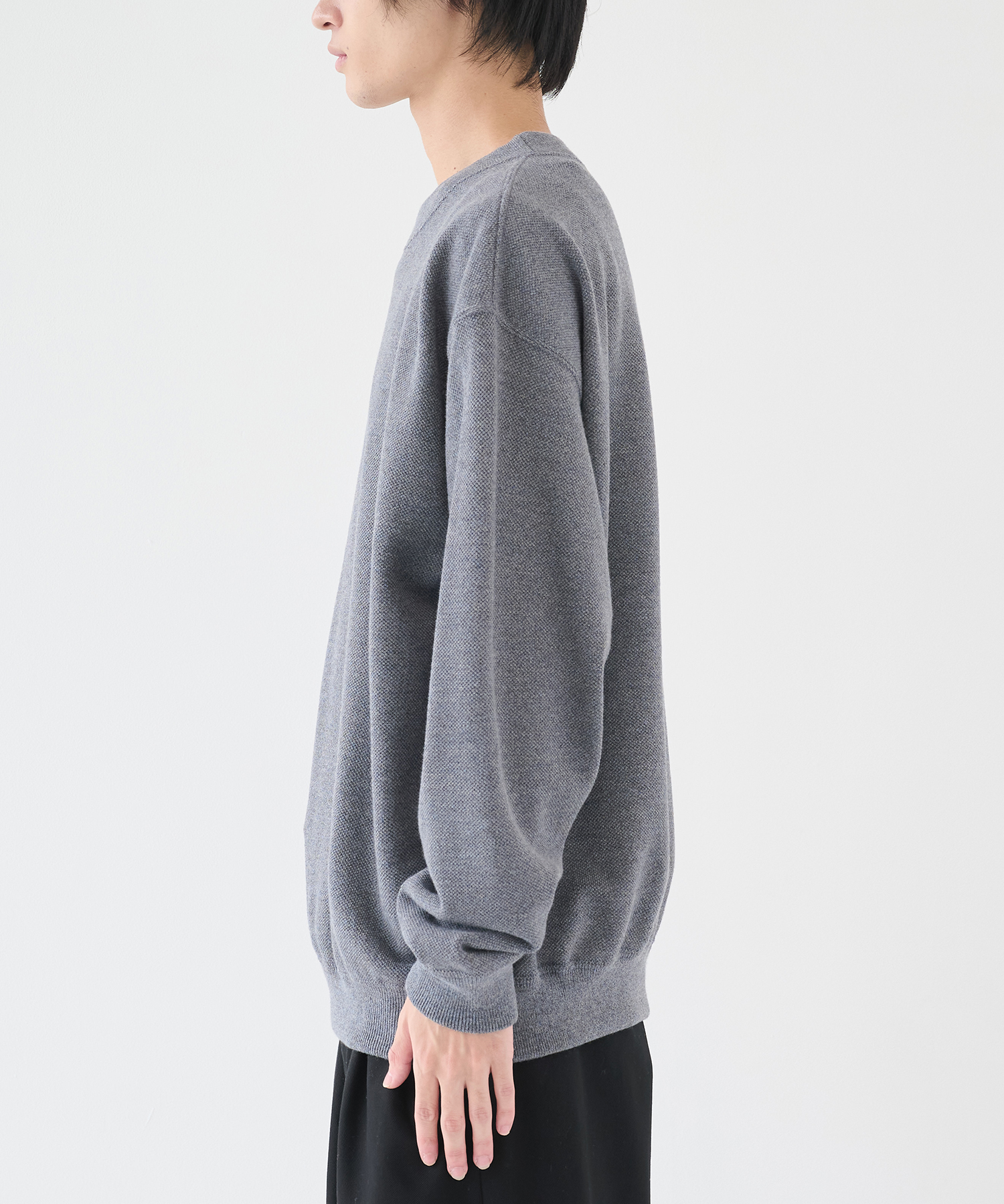 Co/Wo Moss Stitch P/O crepuscule