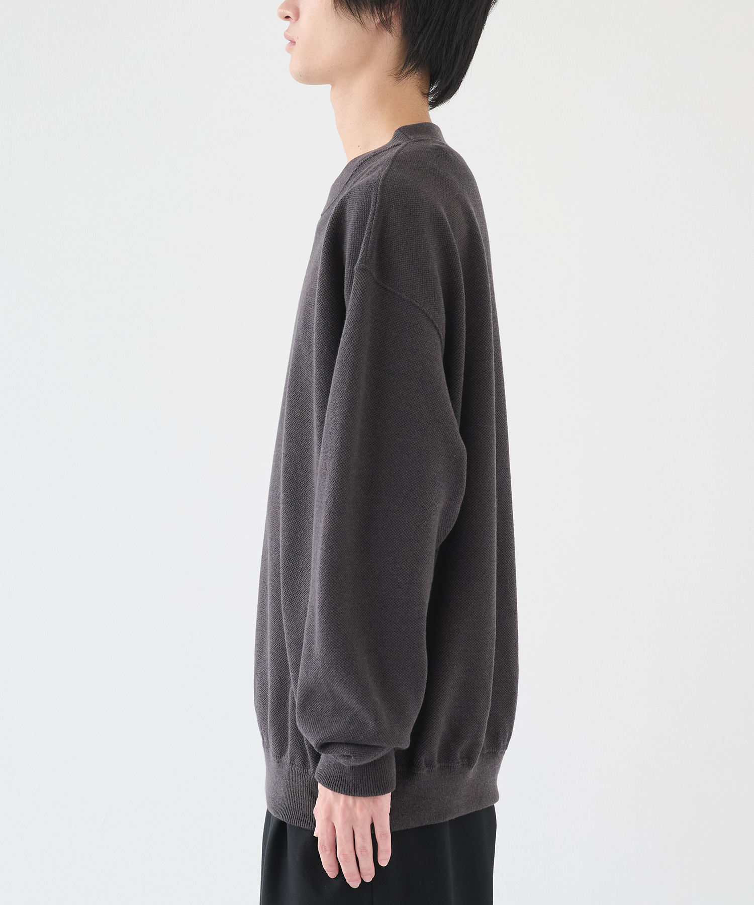 Co/Wo Moss Stitch P/O crepuscule