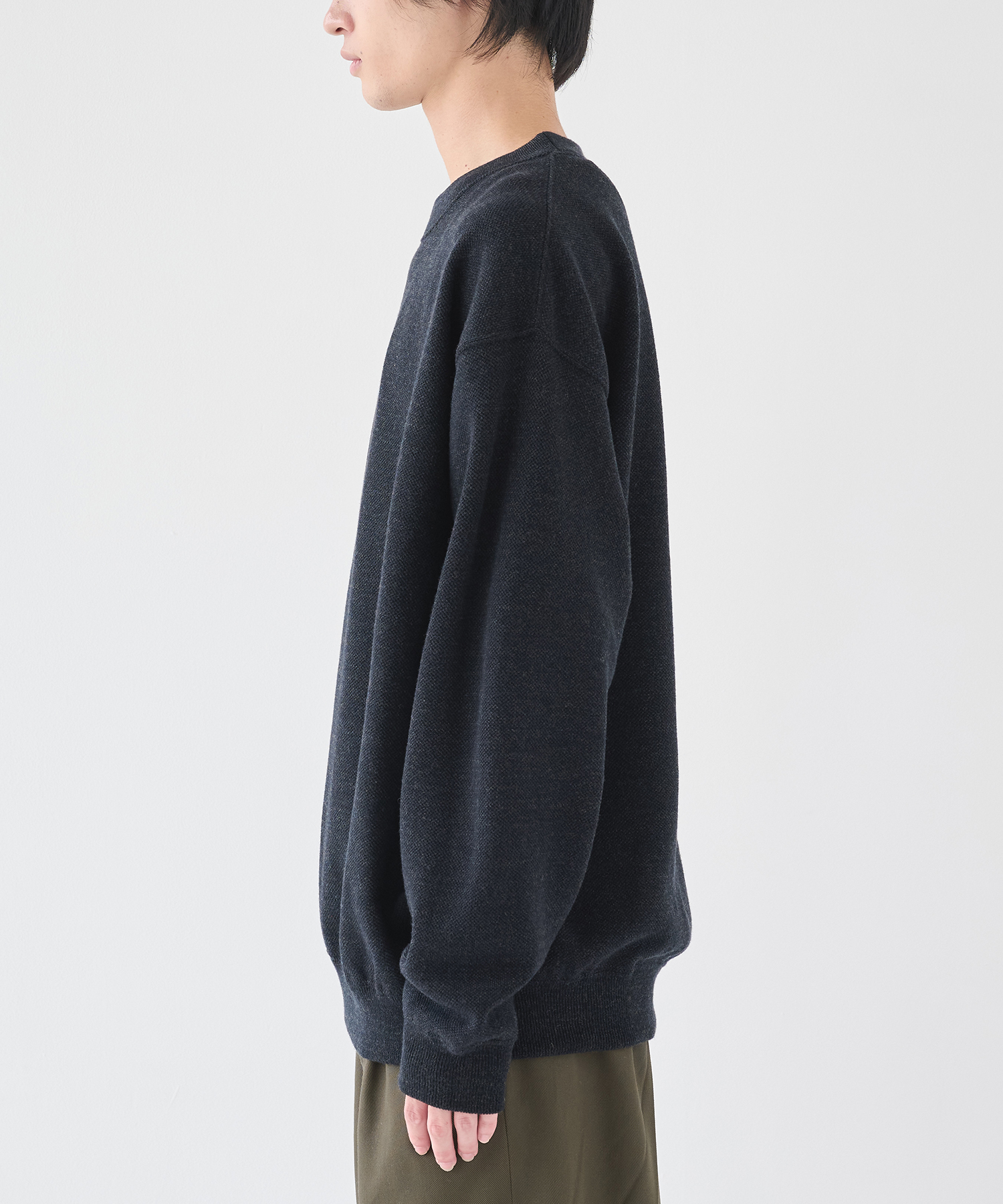 Co/Wo Moss Stitch P/O crepuscule