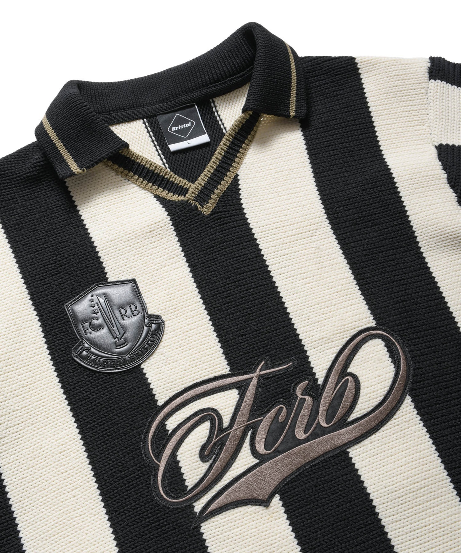 STRIPE KNIT SHIRT F.C.Real Bristol