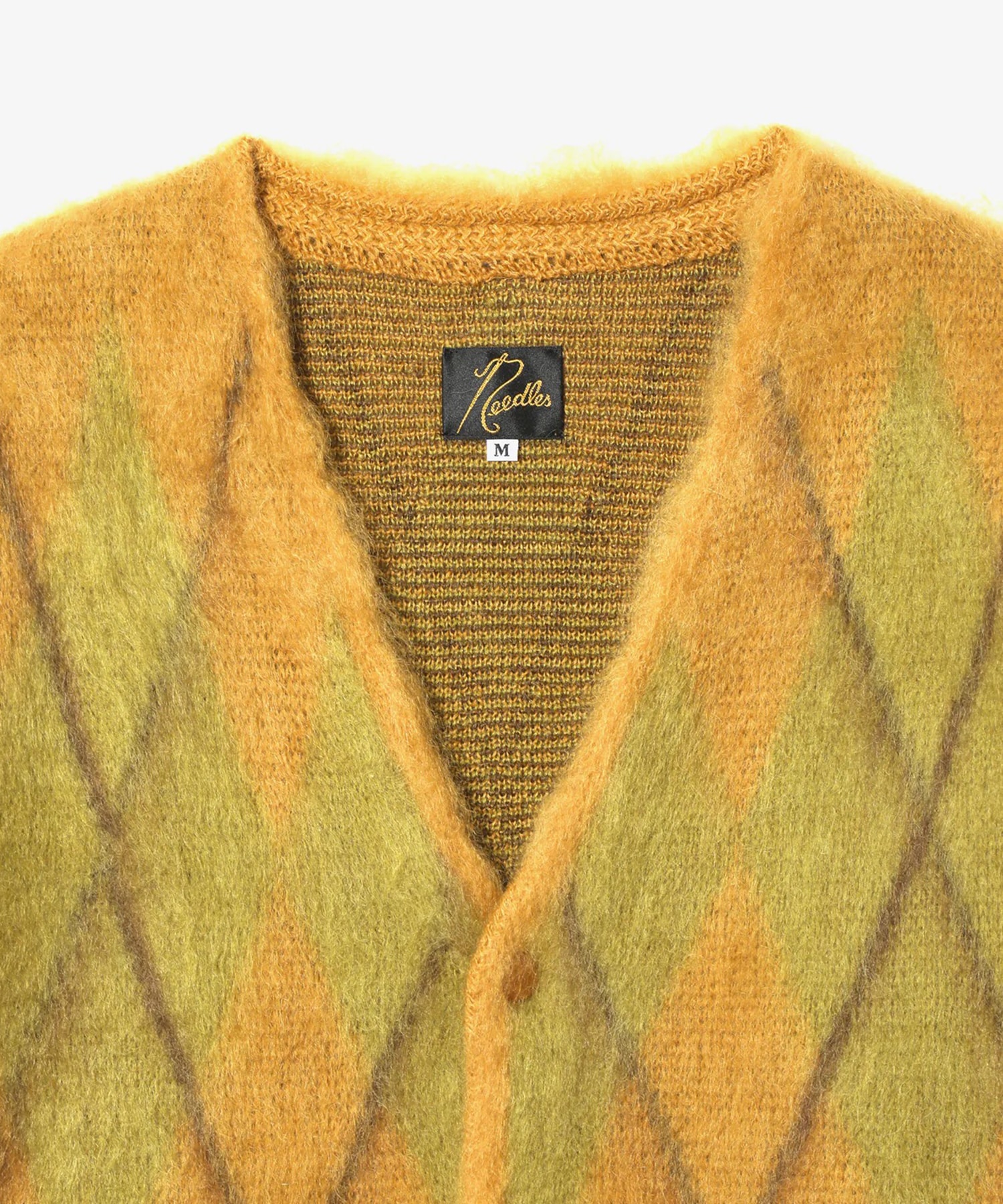 Mohair Cardigan - Argyle NEEDLES