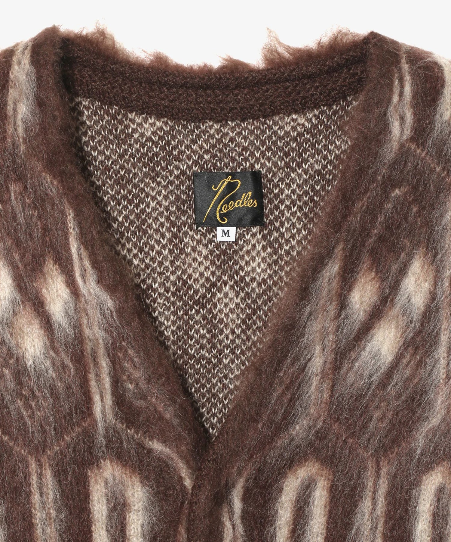 Mohair Cardigan - Geometric NEEDLES