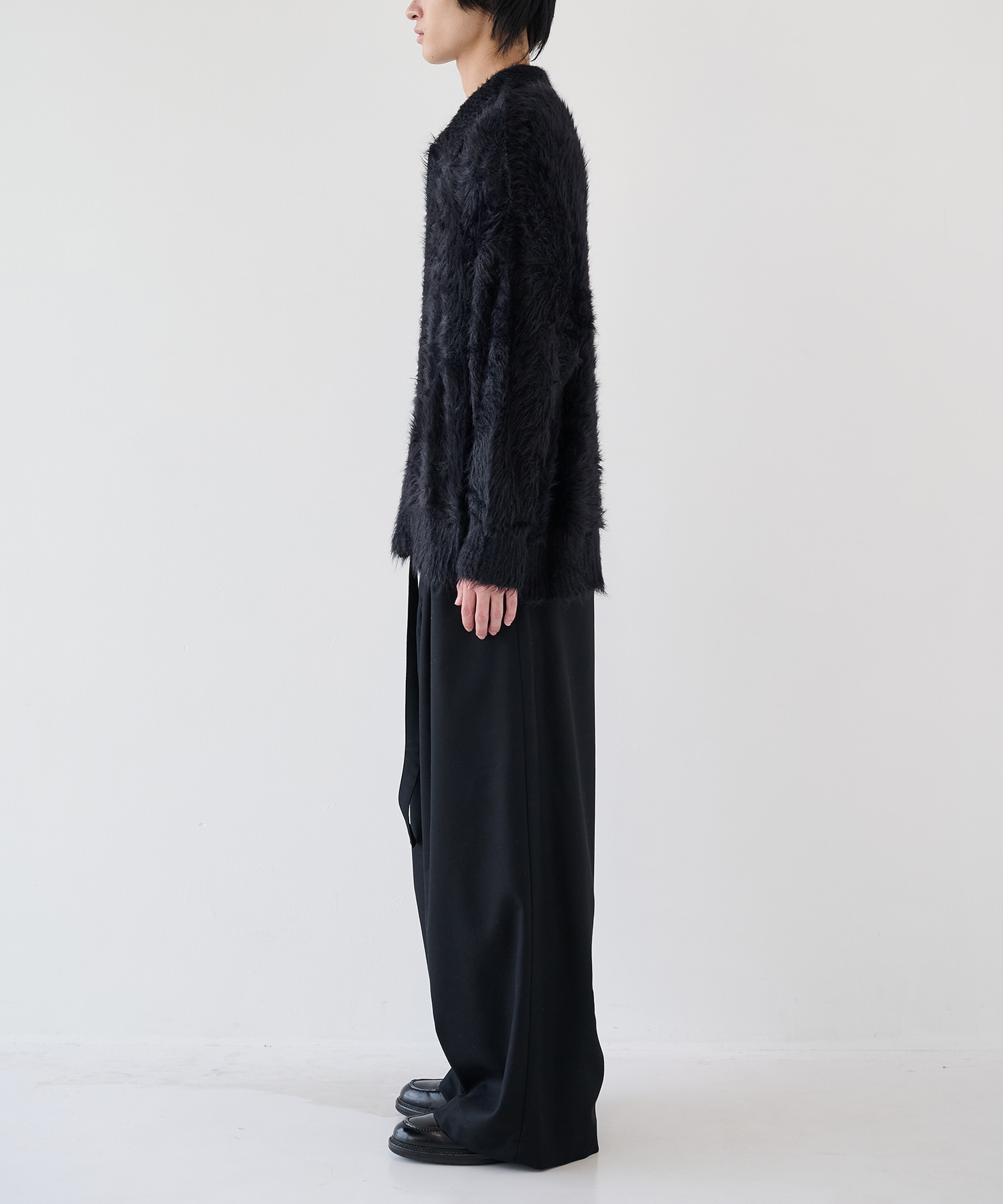 シャギーニットシャツ SHAREEF