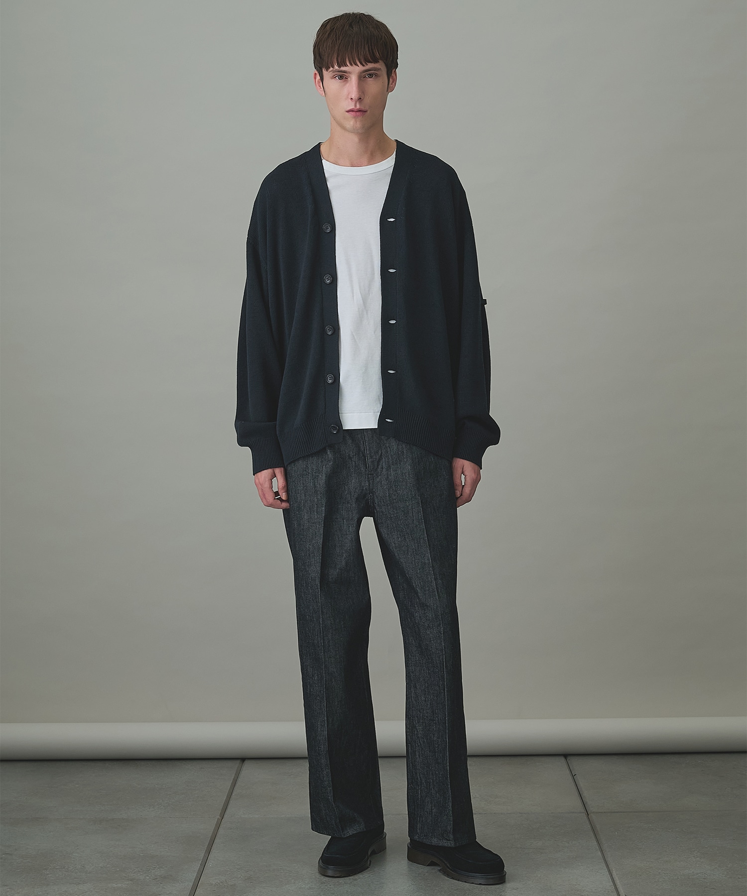 別注 LIGHT KNIT CARDIGAN N.HOOLYWOOD