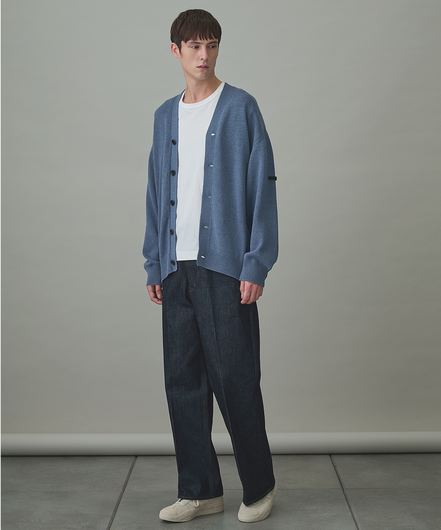 別注 LIGHT KNIT CARDIGAN N.HOOLYWOOD