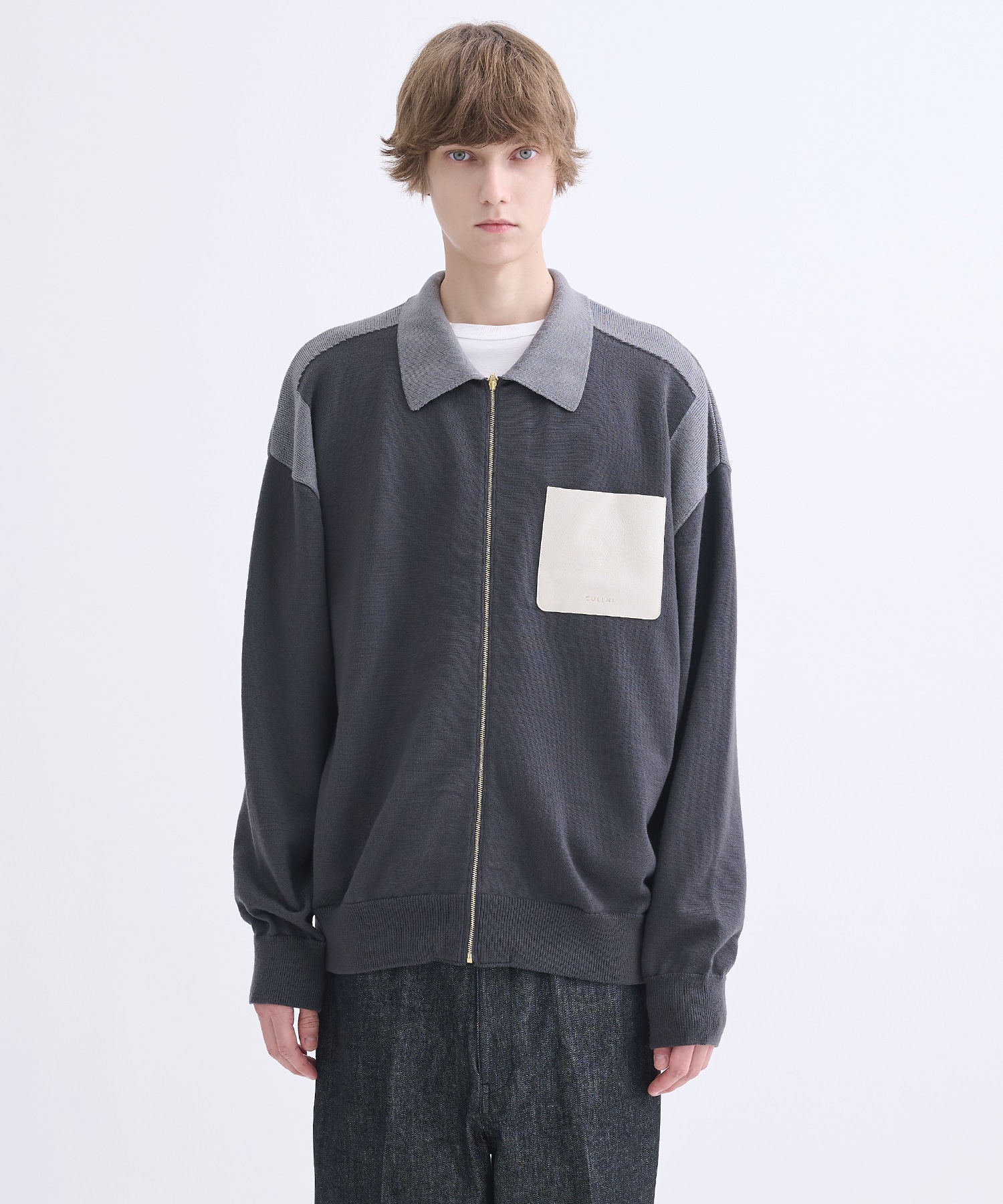 別注 Zip Knit Blouson CULLNI