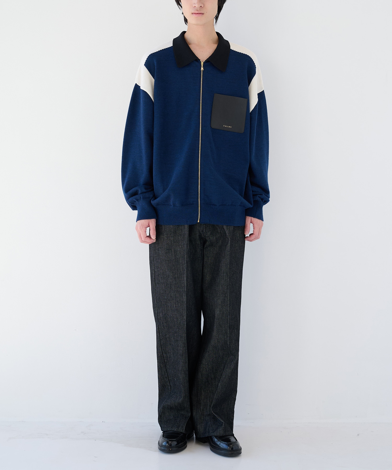 別注 Zip Knit Blouson CULLNI