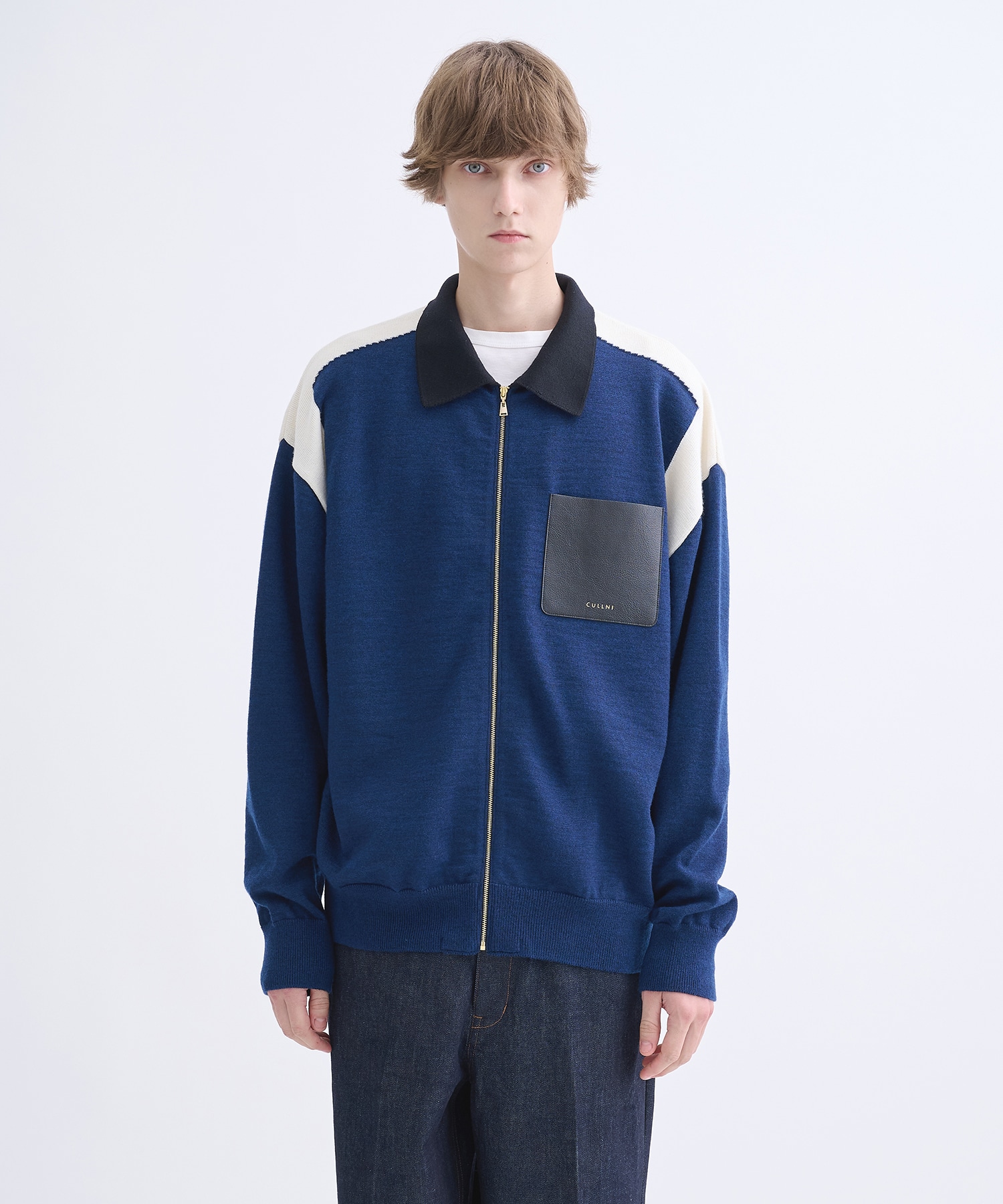 別注 Zip Knit Blouson CULLNI
