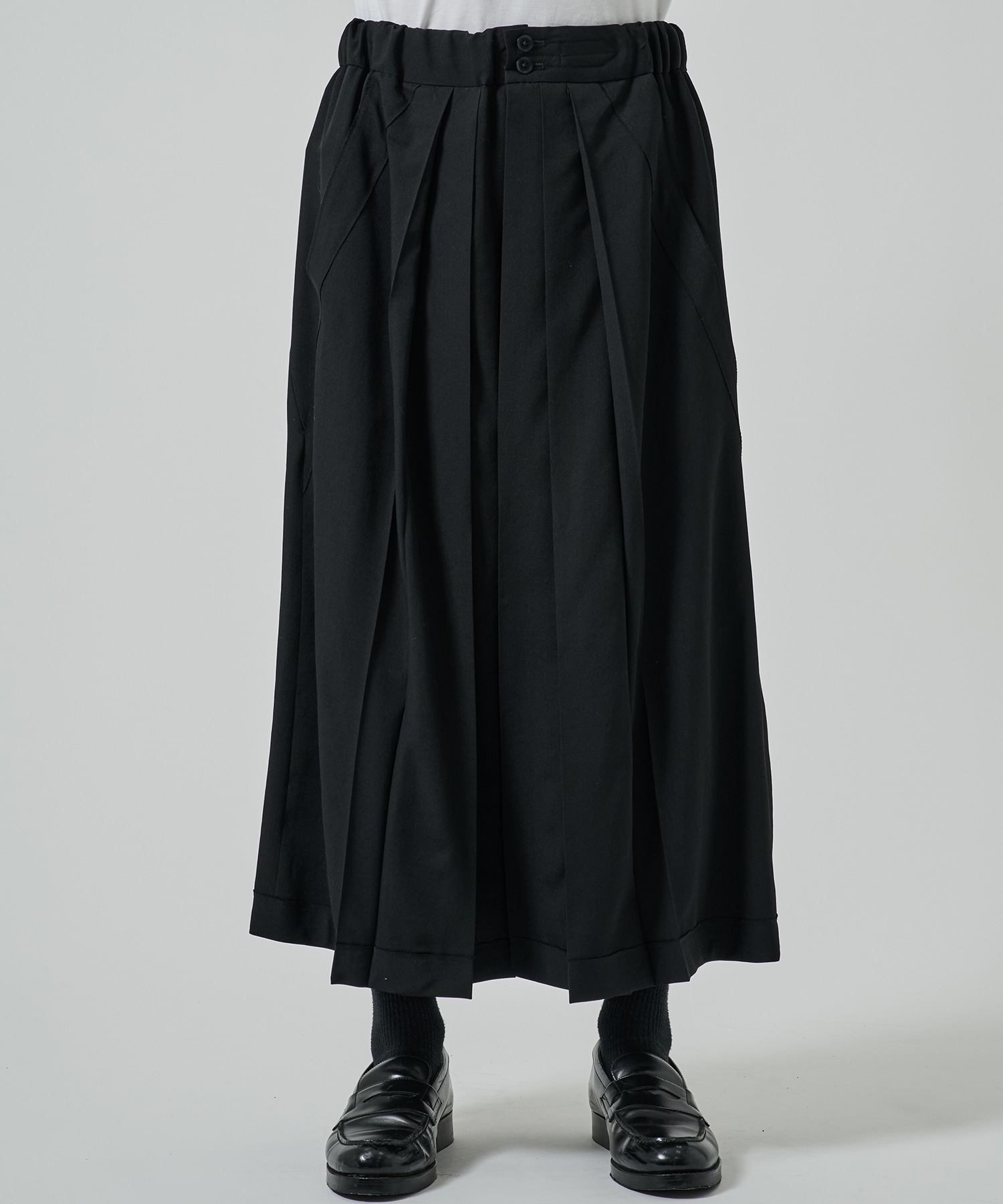 WOOL GABARDINE GY HAKAMA TYPE1 GroundY
