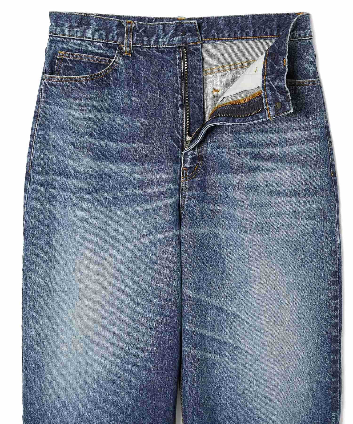 2252-CP25-009 WIDE DENIM PANTS WASHED N.HOOLYWOOD