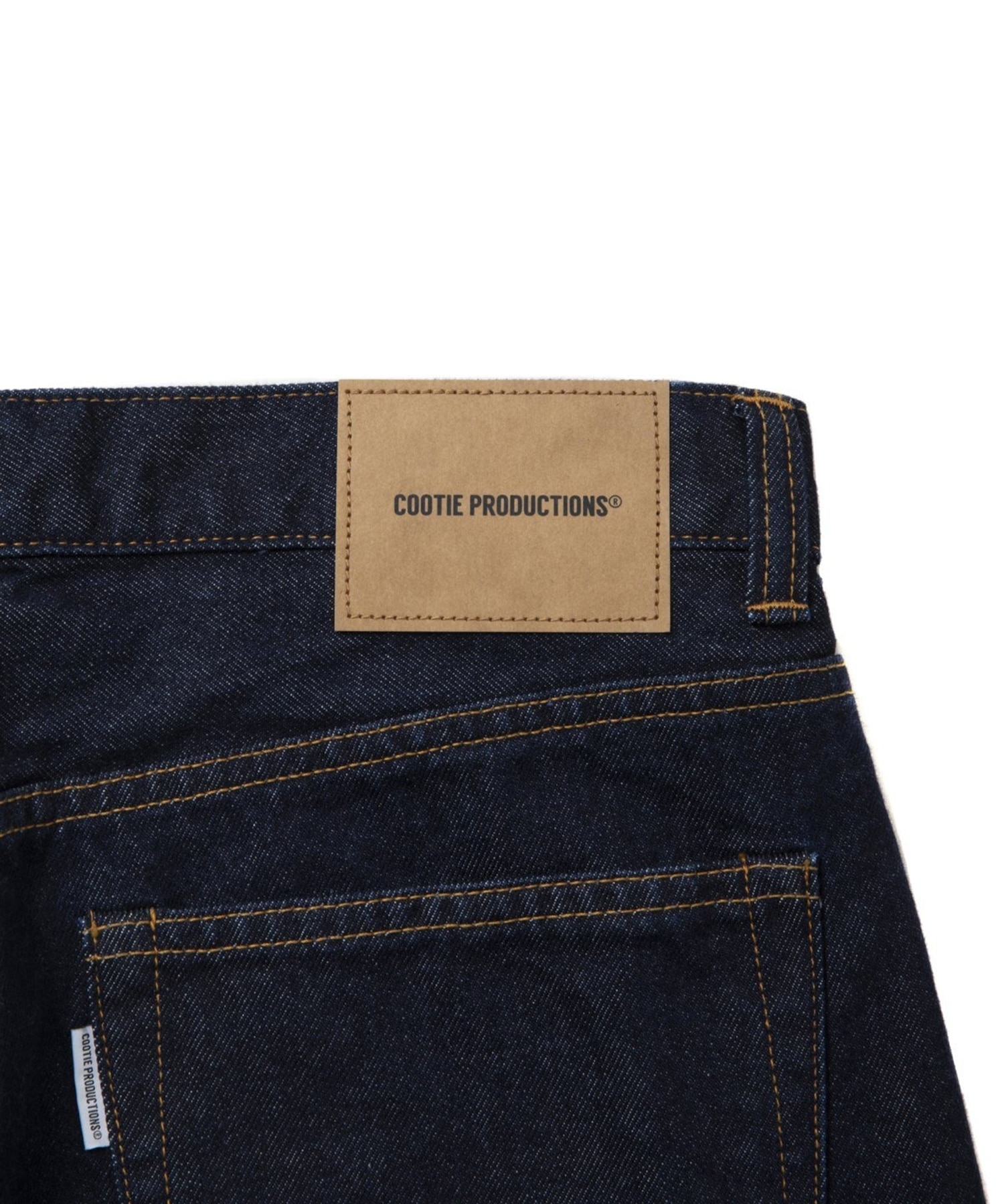 12.5oz Denim 5 Pocket Square Leg Pants COOTIE PRODUCTIONS