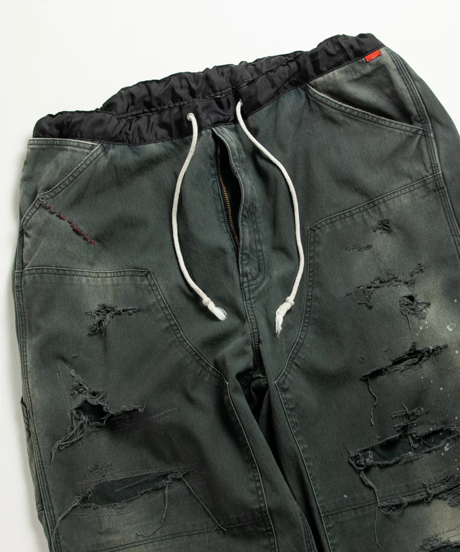 REMAKED DOUBLE KNEE DUCK PAINTER PANTS ANACHRONORM